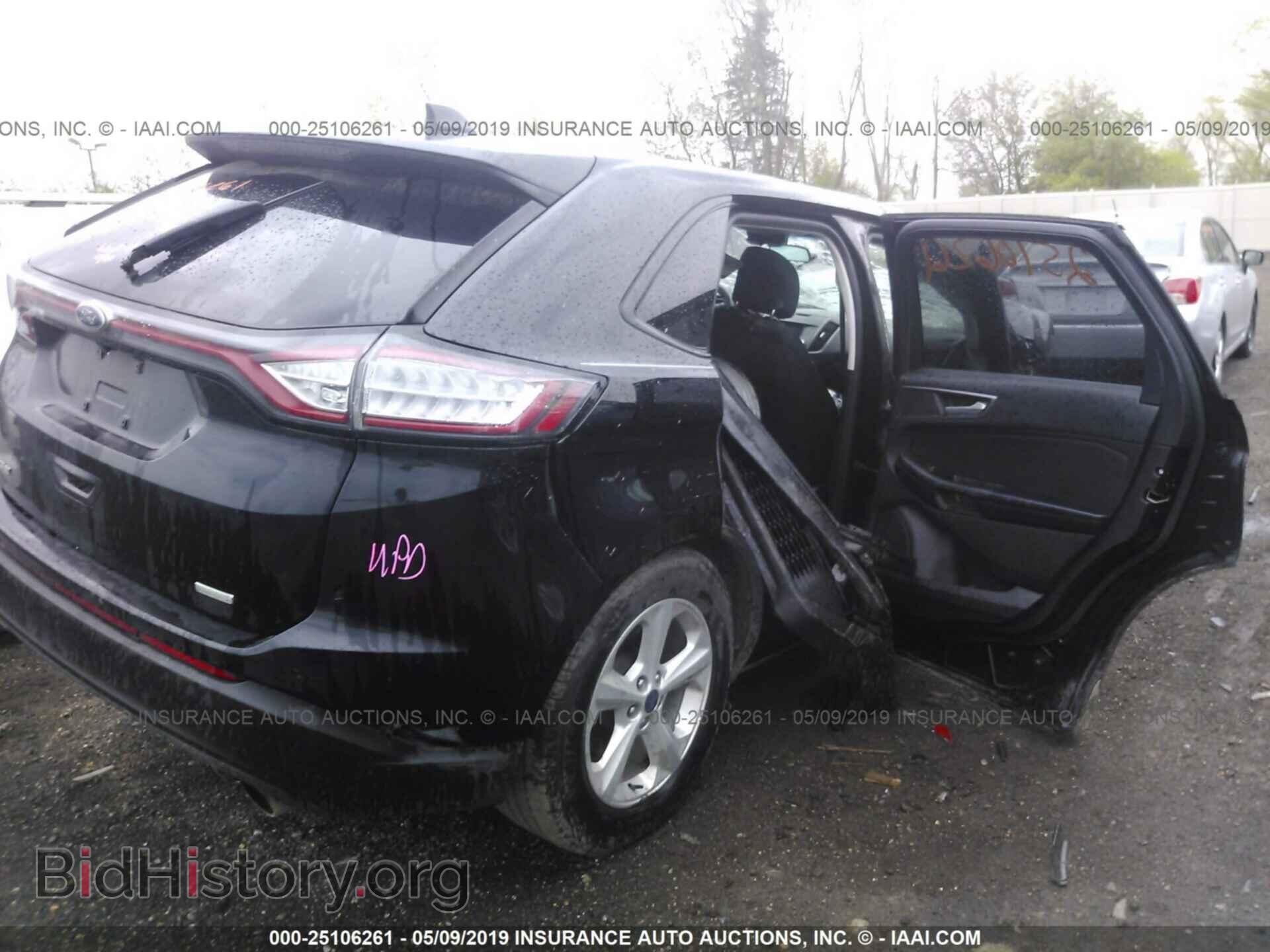 2016 FORD EDGE - VIN: 2FMPK3G96GBB03653 - Фото 4
