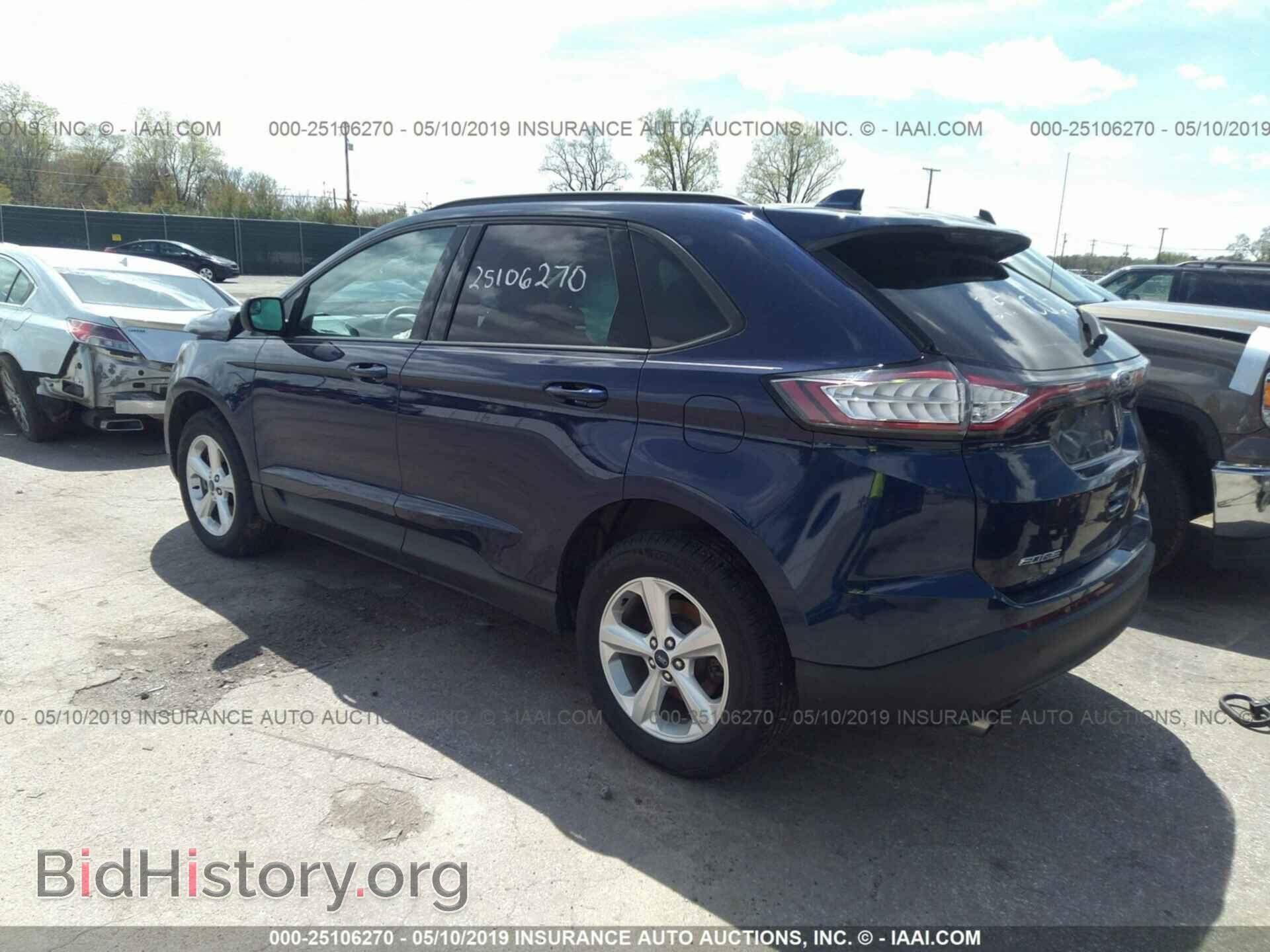 2016 FORD EDGE - VIN: 2FMPK4G96GBC26441 - Фото 3