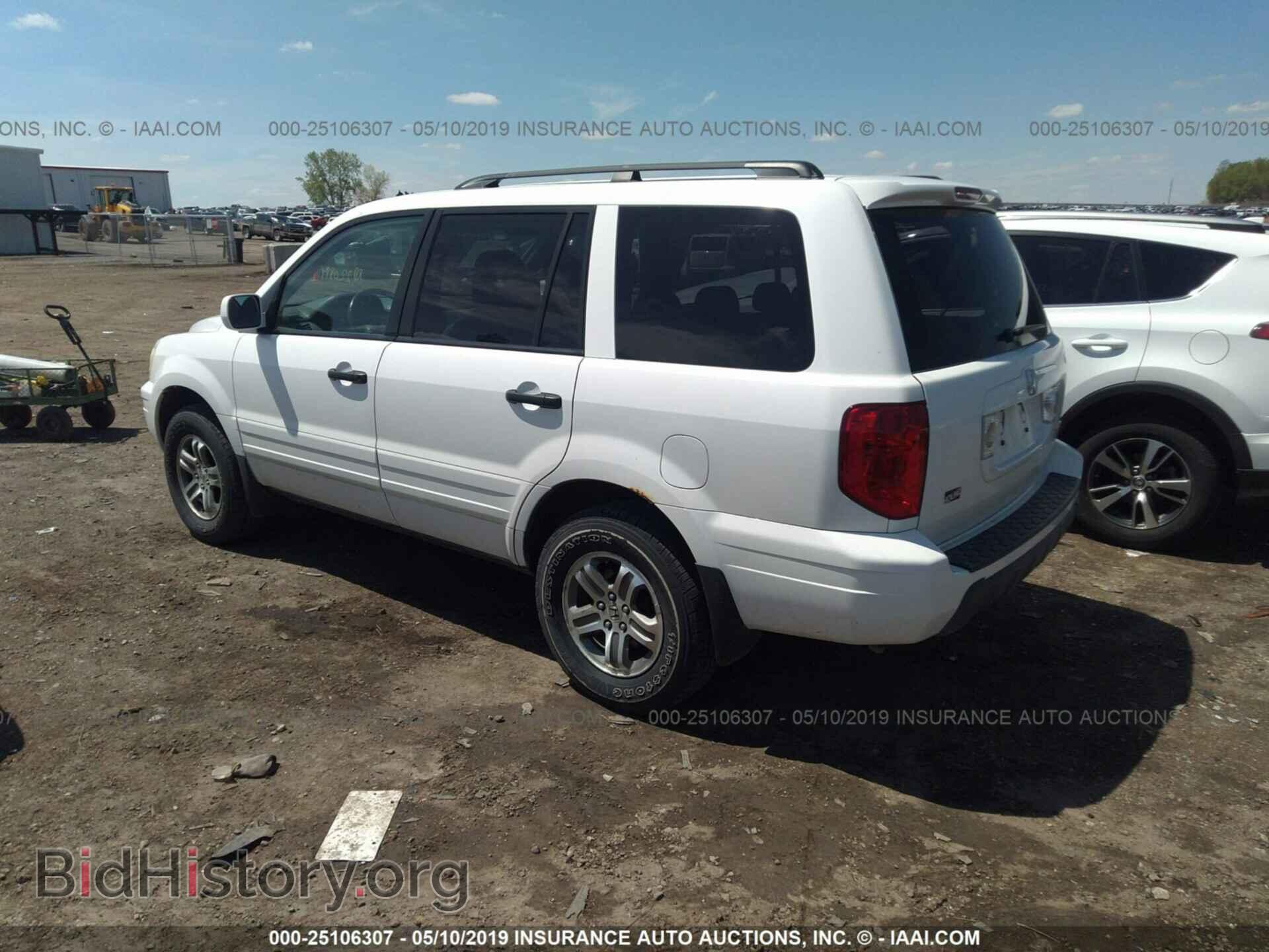 2005 HONDA PILOT - VIN: 5FNYF18555B002231 - Фото 3