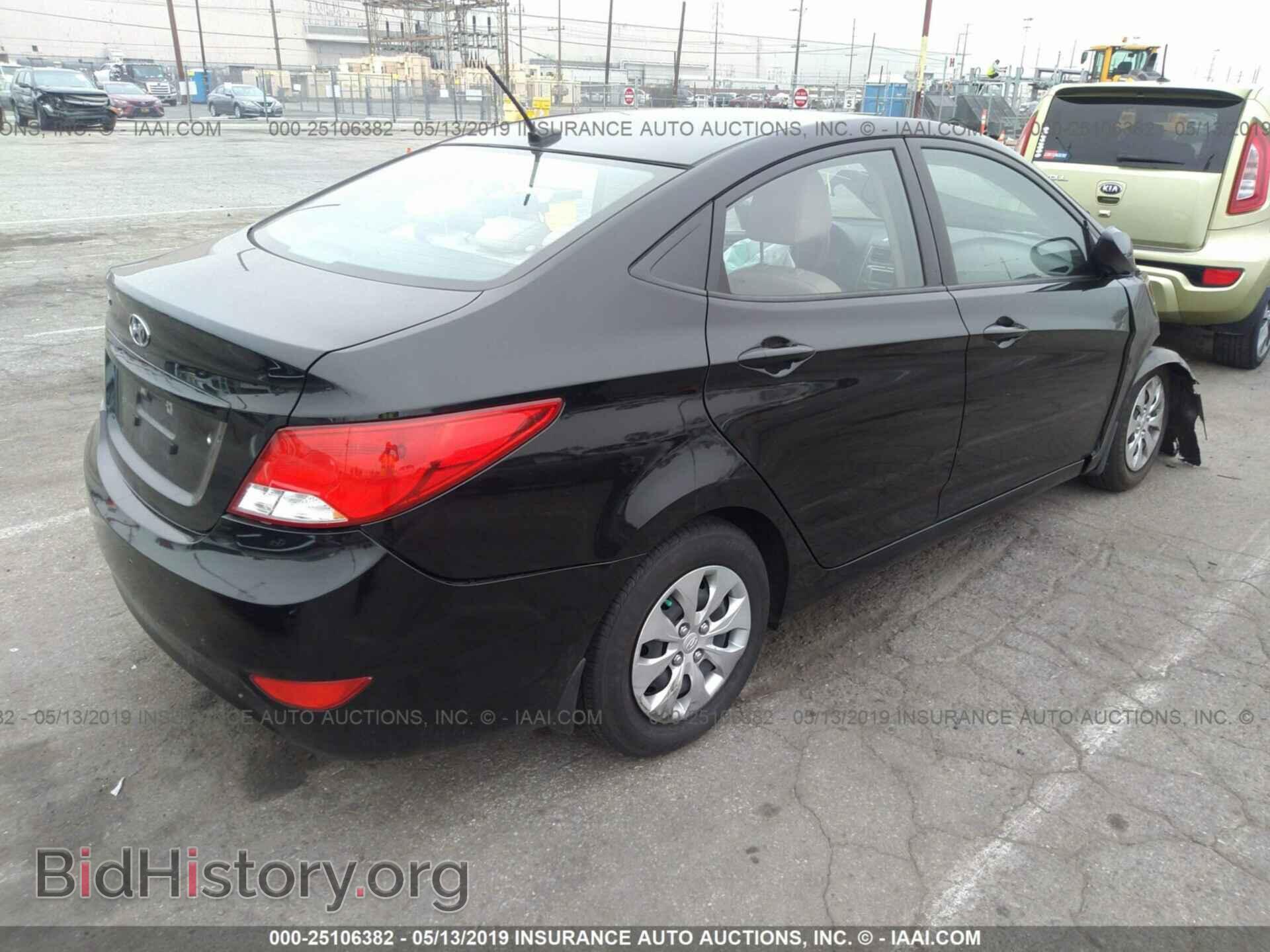 2016 HYUNDAI ACCENT - VIN: KMHCT4AE4GU144140 - Фото 4