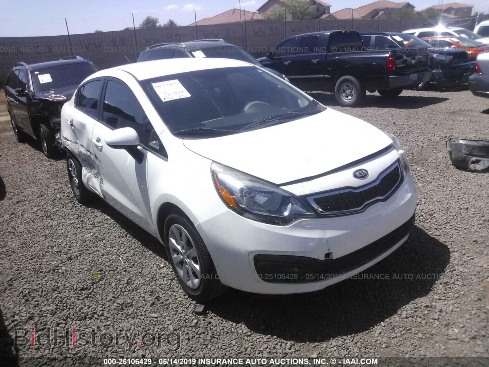 Photo KNADN4A35D6232094 - KIA RIO 2013