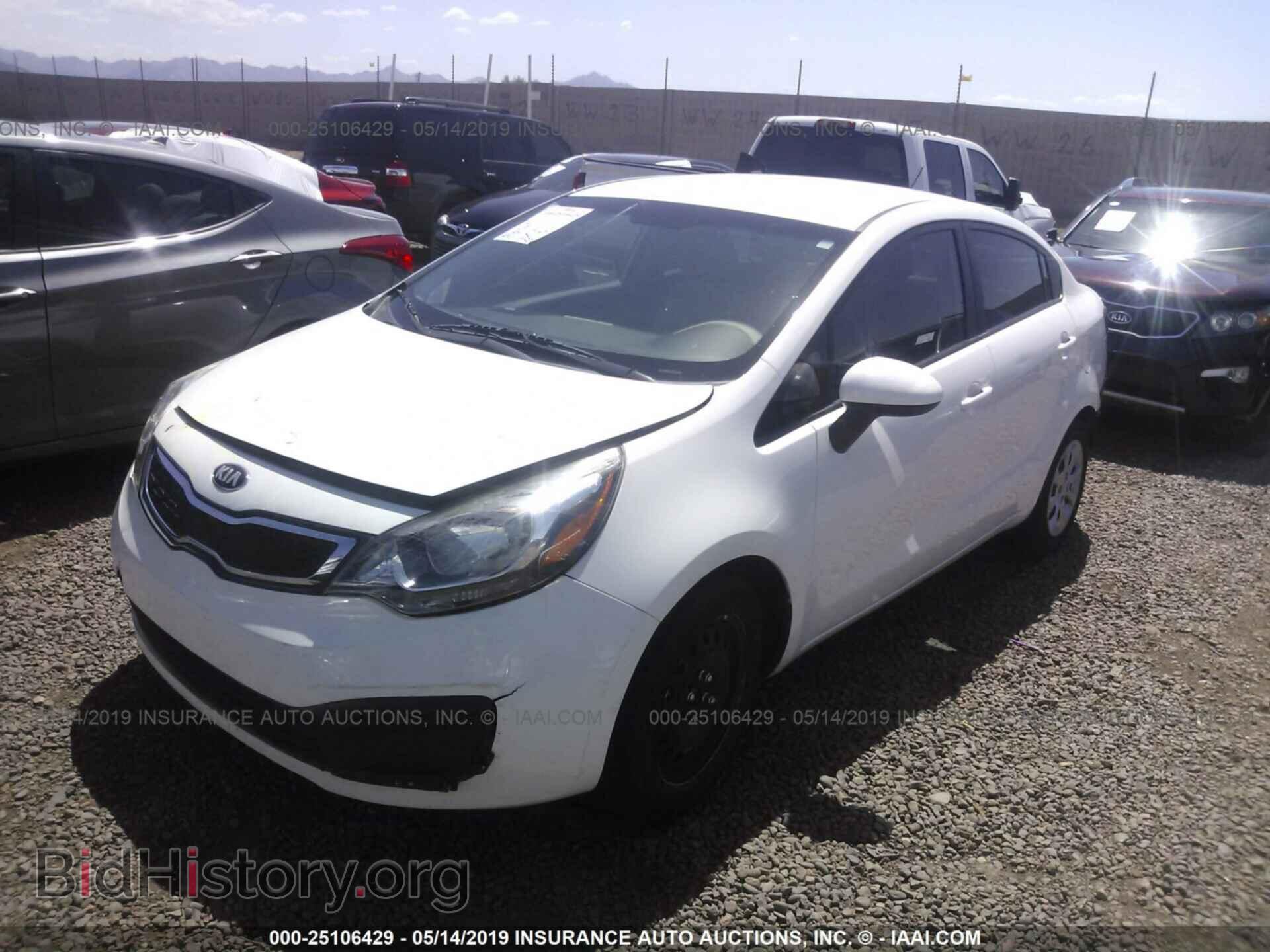 2013 KIA RIO - VIN: KNADN4A35D6232094 - Photo 2