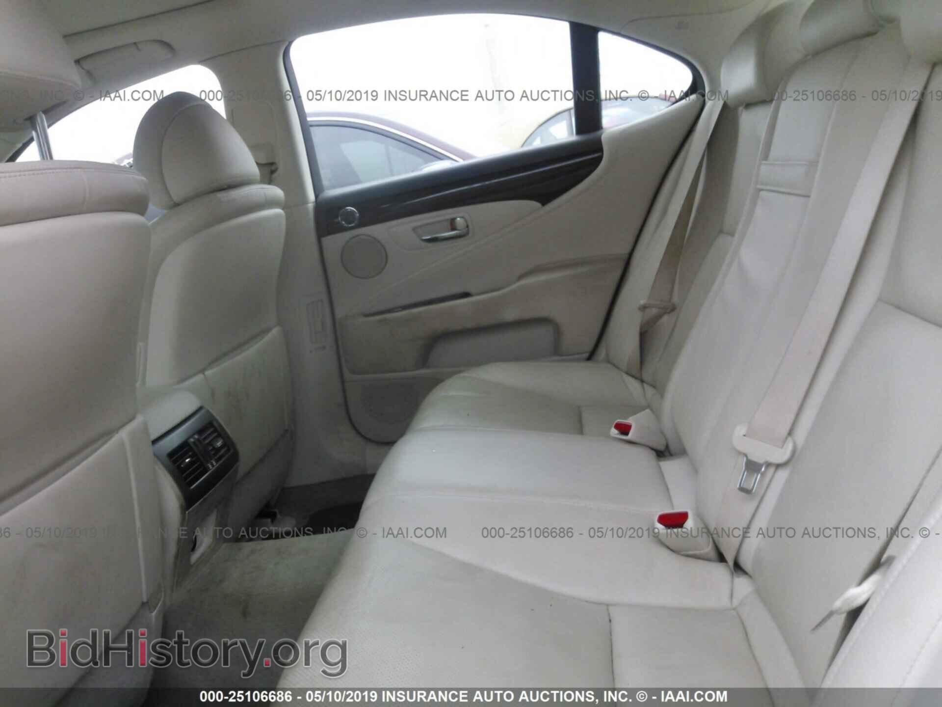 2007 LEXUS LS - VIN: JTHBL46F675033776 - Photo 8