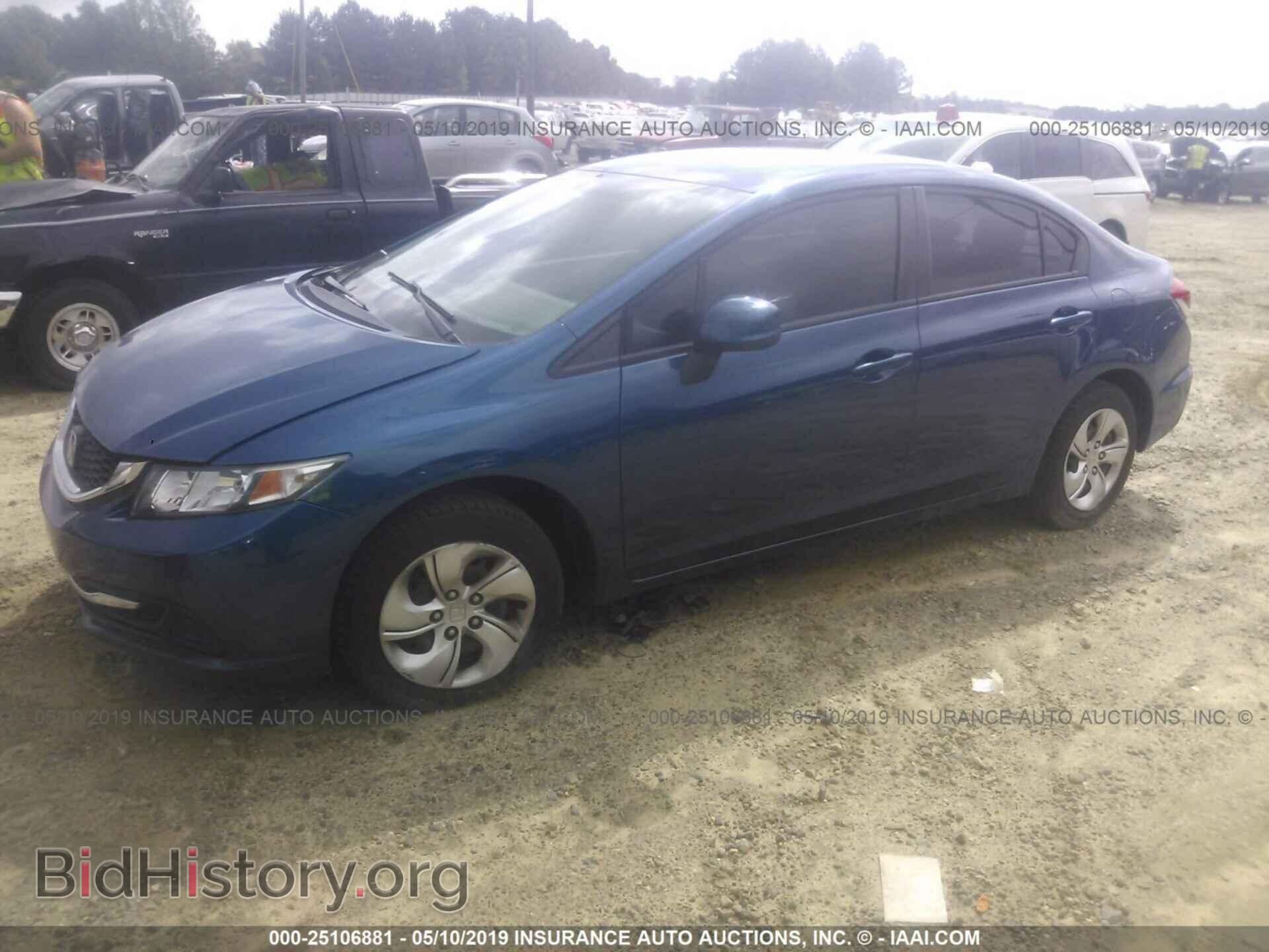 2013 HONDA CIVIC - VIN: 19XFB2F50DE072963 - Фото 2