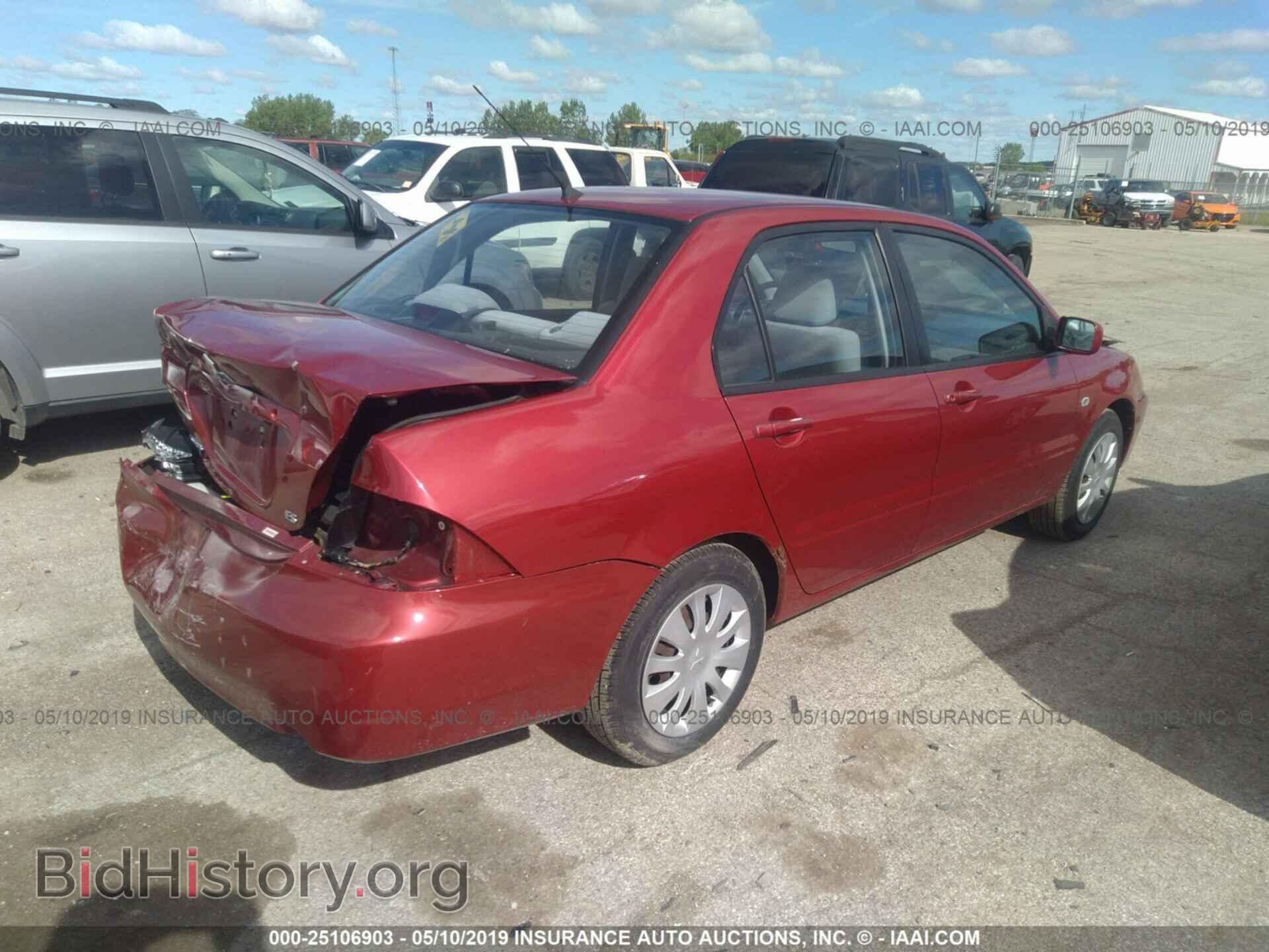 2006 MITSUBISHI LANCER - VIN: JA3AJ26E66U011035 - Фото 4