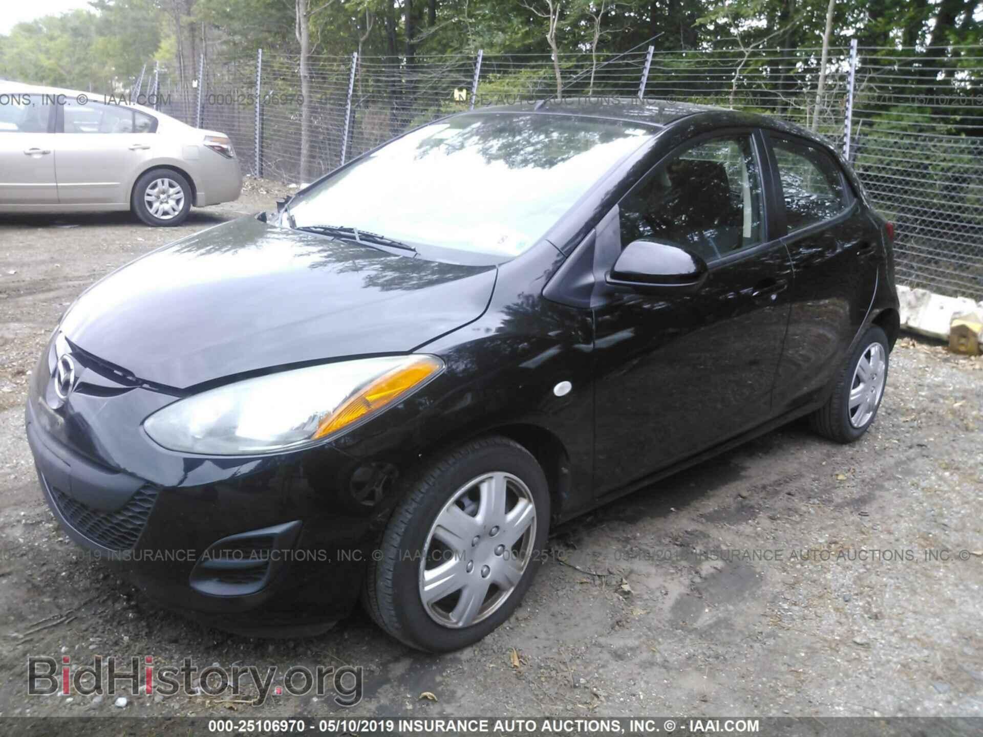 2012 MAZDA MAZDA2 - VIN: JM1DE1KY8C0142015 - Фото 2