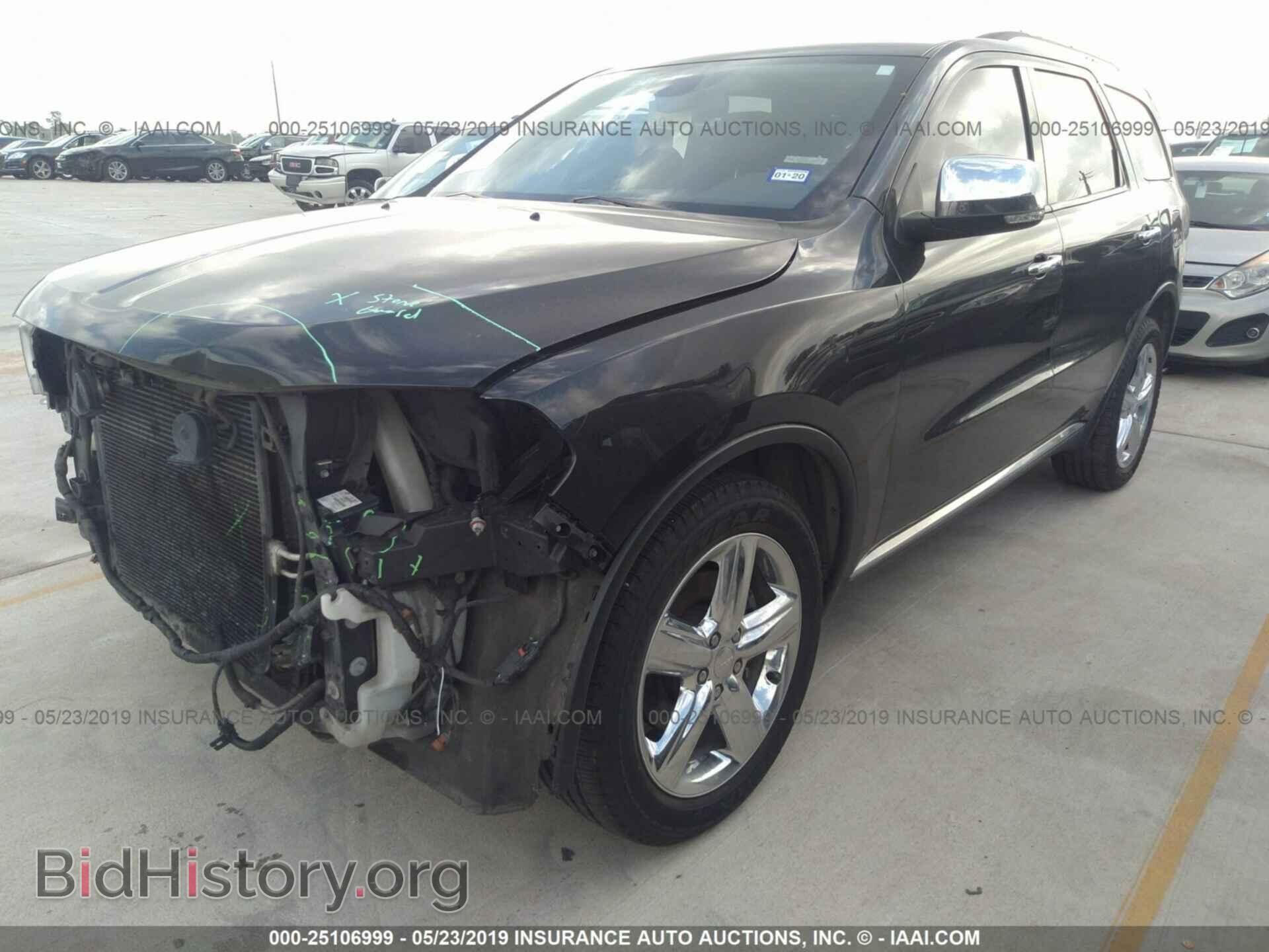 2012 DODGE DURANGO - VIN: 1C4RDHEG5CC336052 - Фото 2