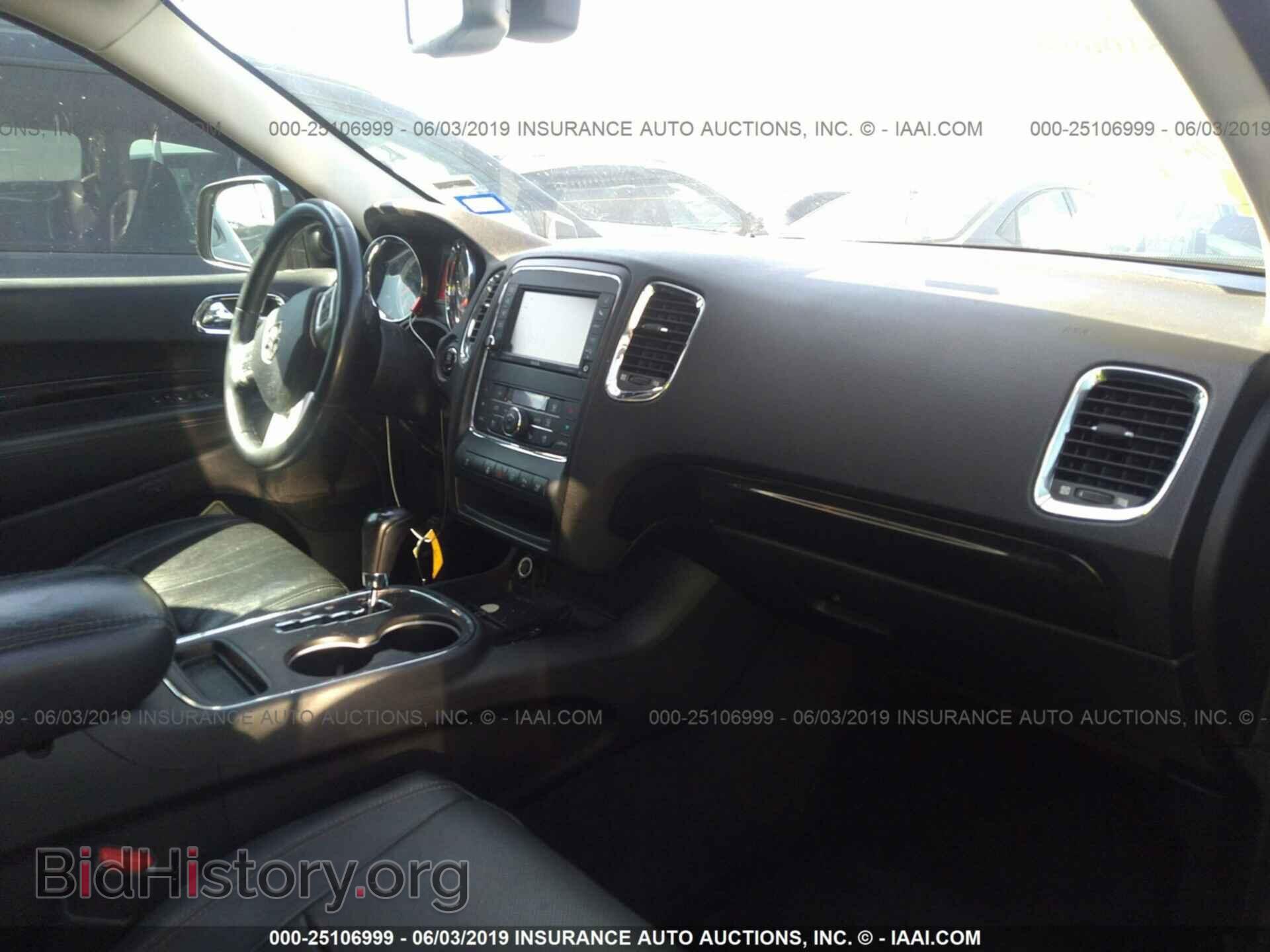 2012 DODGE DURANGO - VIN: 1C4RDHEG5CC336052 - Фото 5