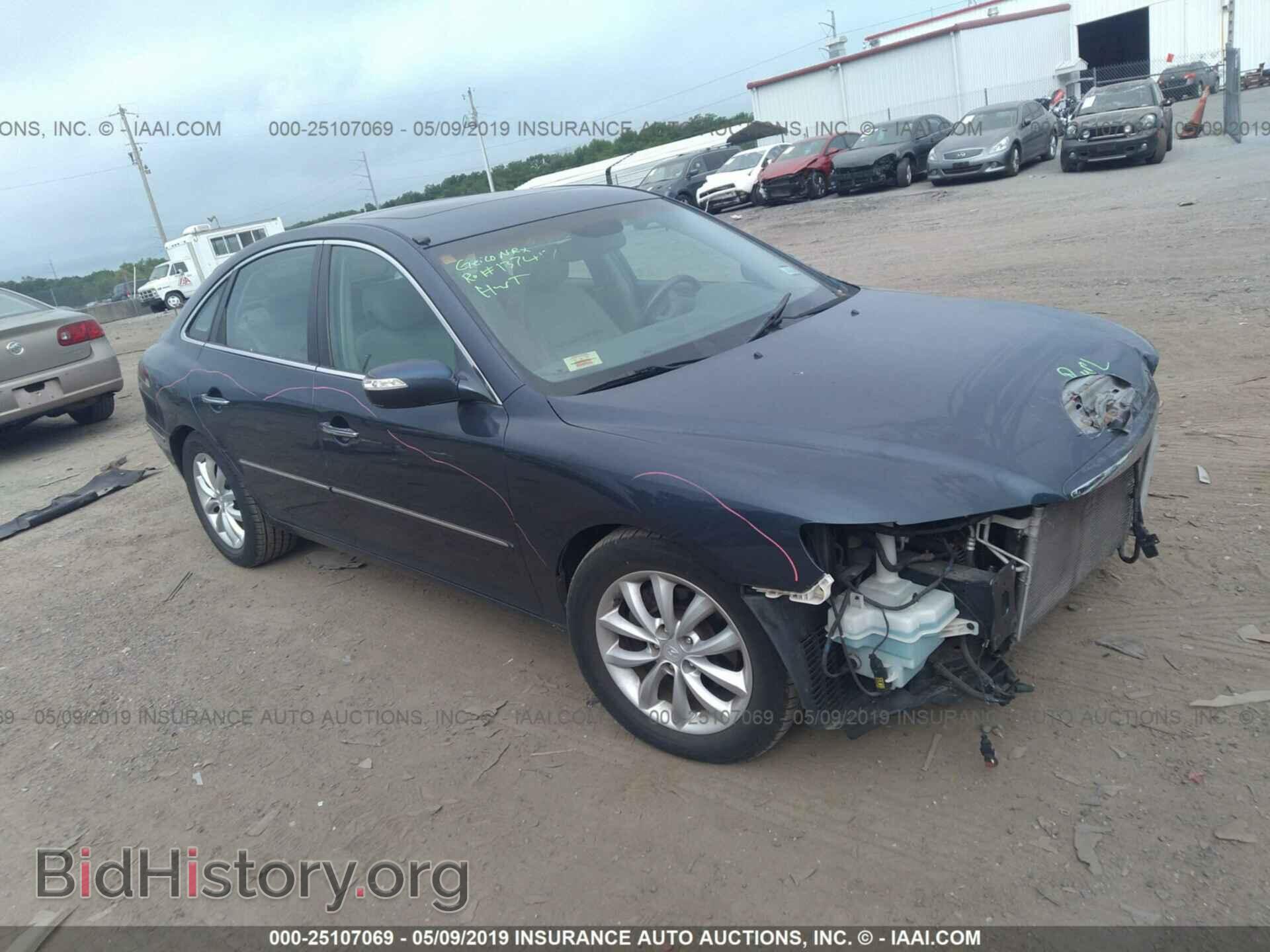 Photo KMHFC46F97A162777 - HYUNDAI AZERA 2007