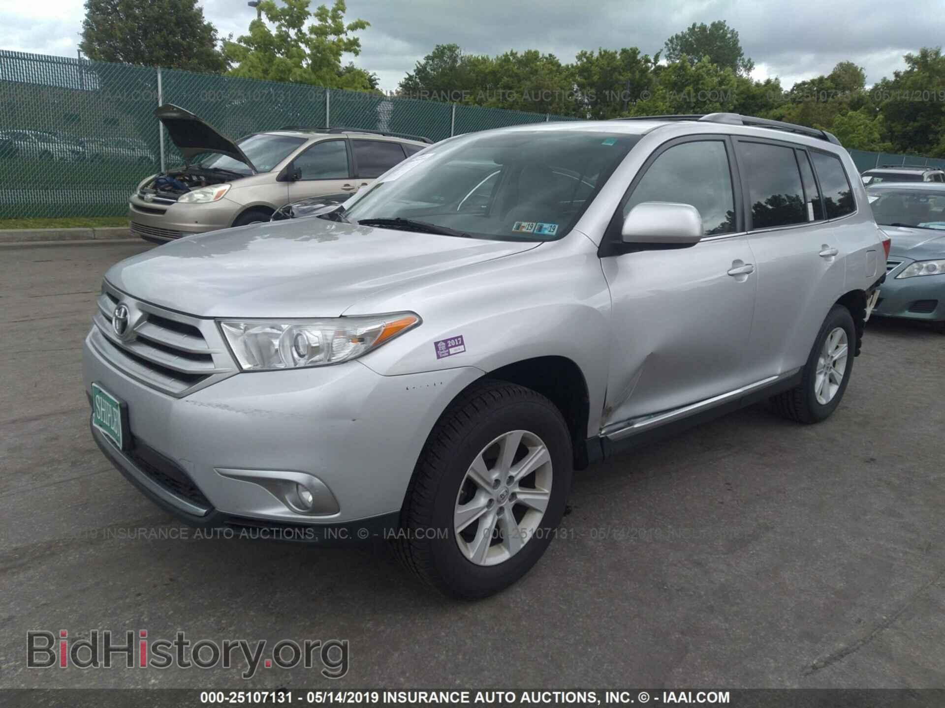 2012 TOYOTA HIGHLANDER - VIN: 5TDZA3EH9CS026344 - Фото 2