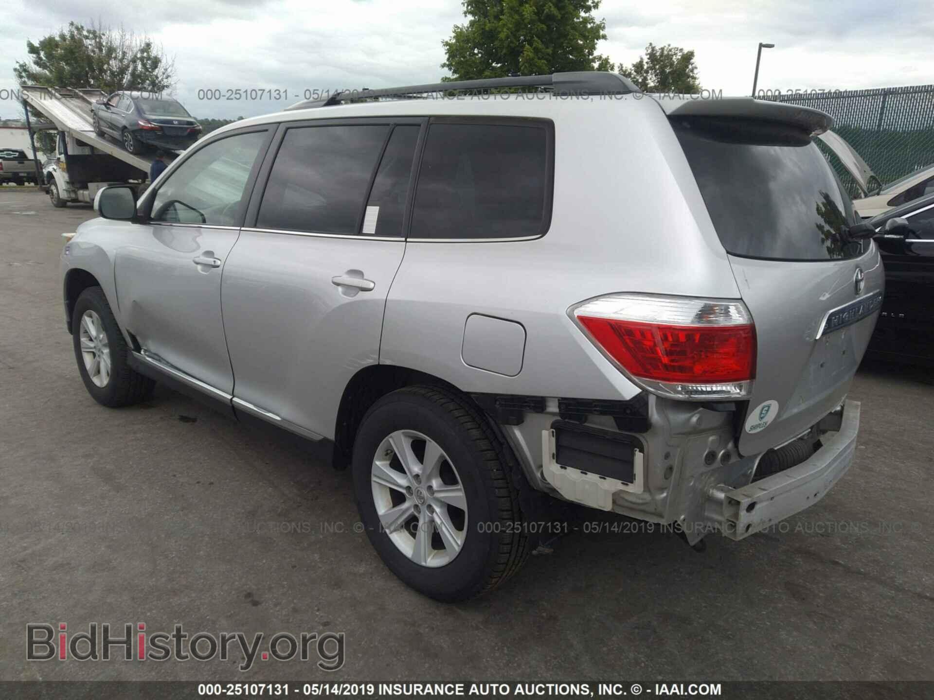 2012 TOYOTA HIGHLANDER - VIN: 5TDZA3EH9CS026344 - Фото 3