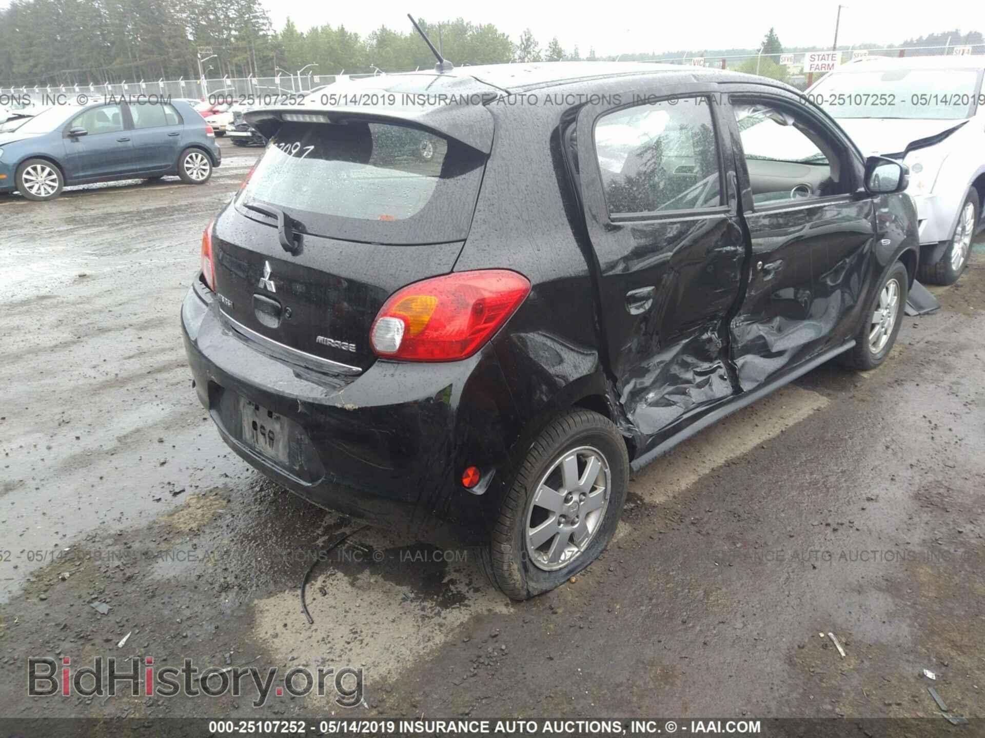 2015 MITSUBISHI MIRAGE - VIN: ML32A4HJ8FH008788 - Фото 4