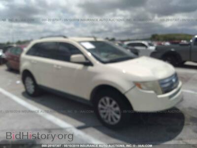2007 Ford EDGE, кремовый — VIN 2FMDK38C67BB33054, IAAI
