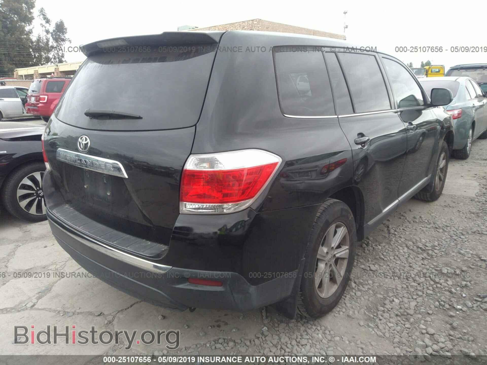 2012 TOYOTA HIGHLANDER - VIN: 5TDZA3EH7CS018792 - Фото 4