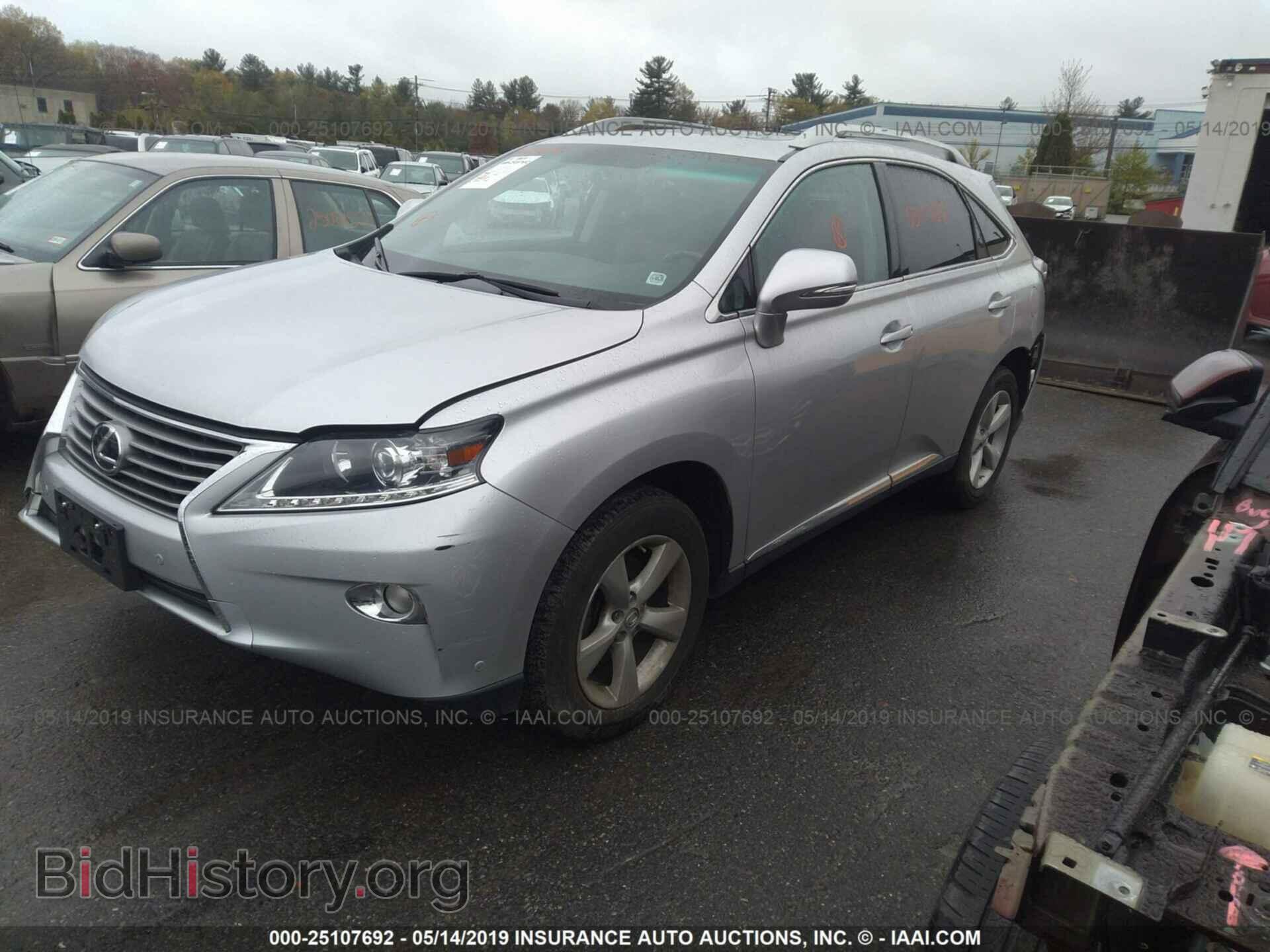 2013 LEXUS RX - VIN: 2T2BK1BA3DC209156 - Фото 2