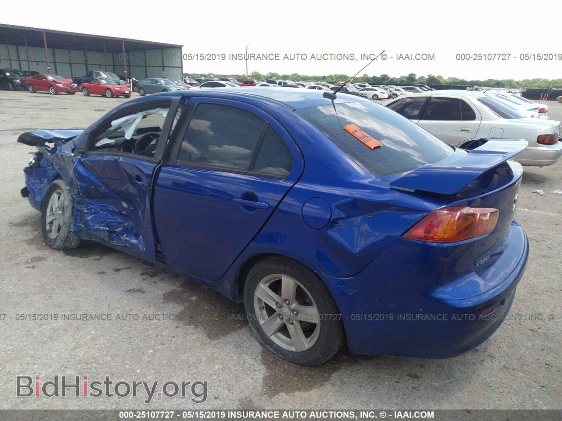 2008 MITSUBISHI LANCER - VIN: JA3AU26U68U017614 - Фото 3