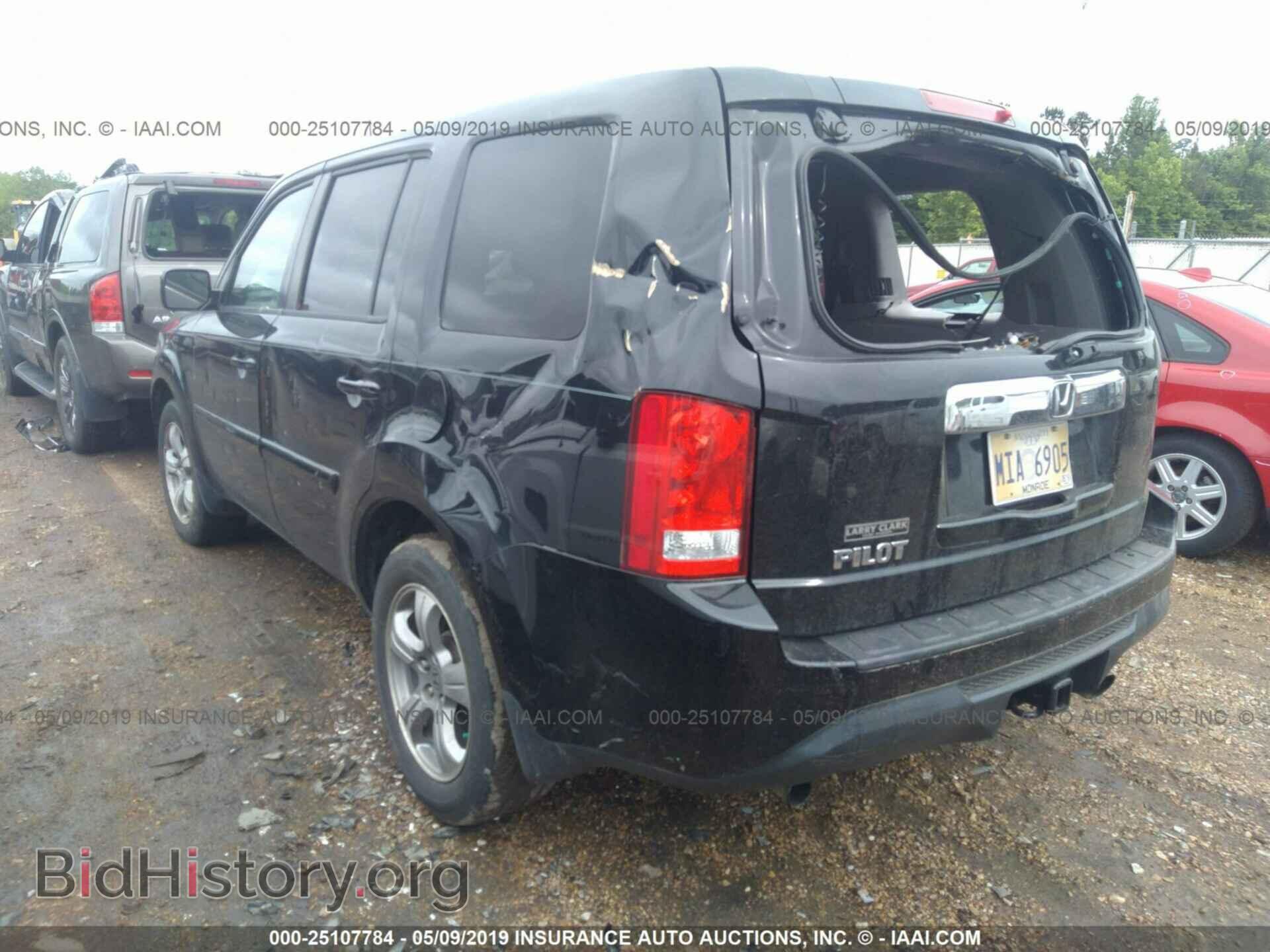 2012 HONDA PILOT - VIN: 5FNYF3H44CB028822 - Фото 3