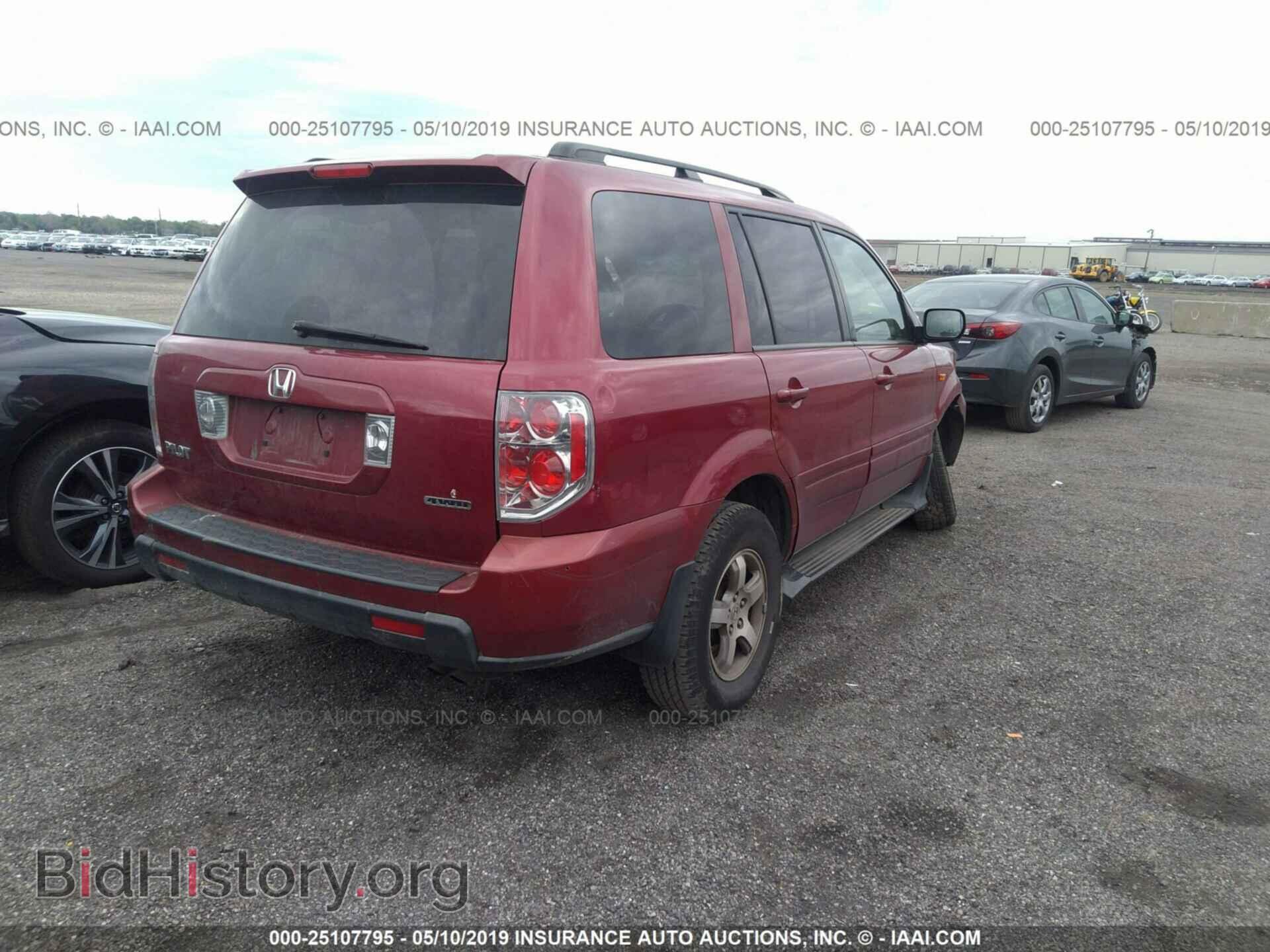 2006 HONDA PILOT - VIN: 2HKYF18596H509636 - Фото 4