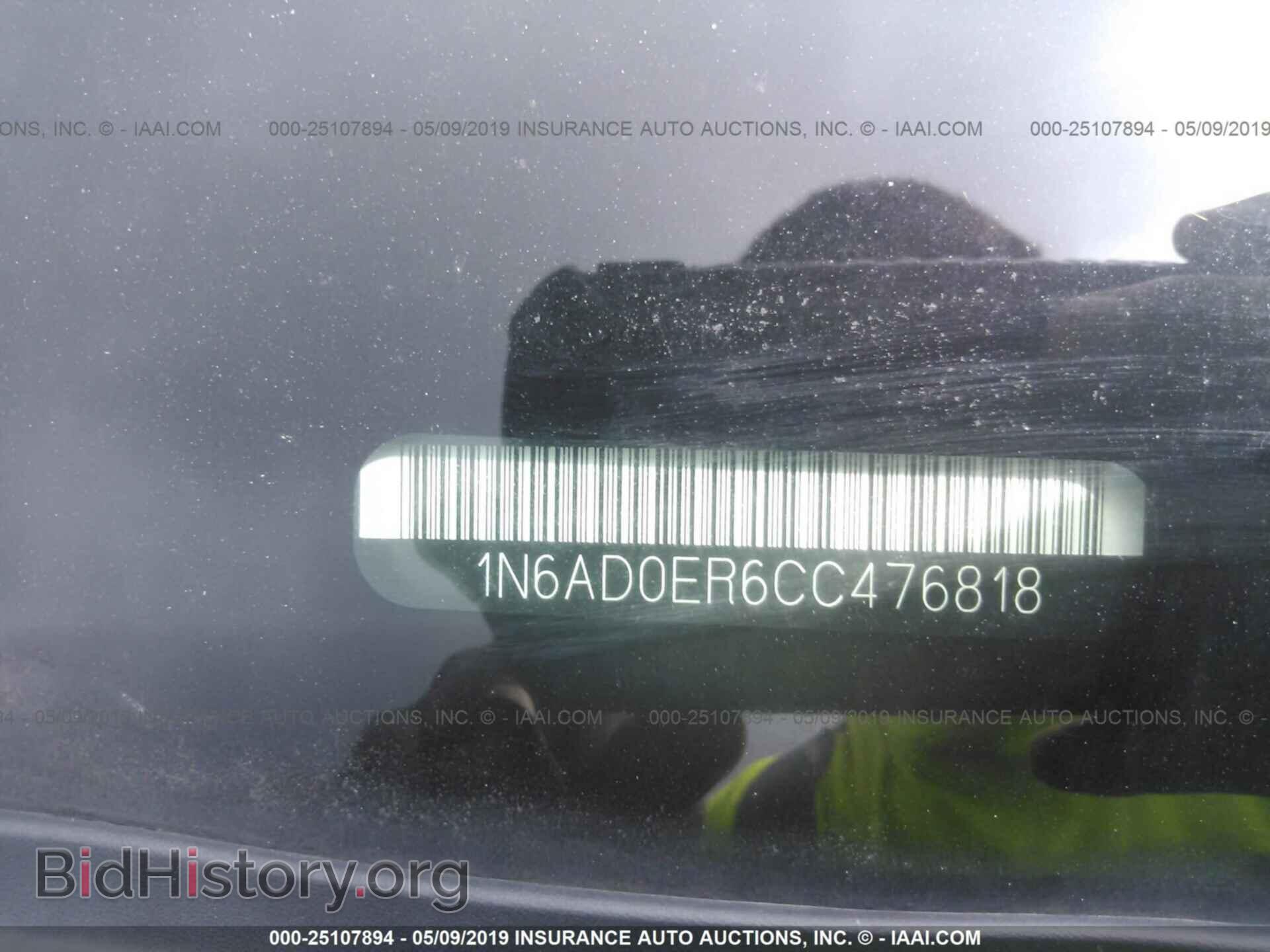 2012 NISSAN FRONTIER - VIN: 1N6AD0ER6CC476818 - Фото 9