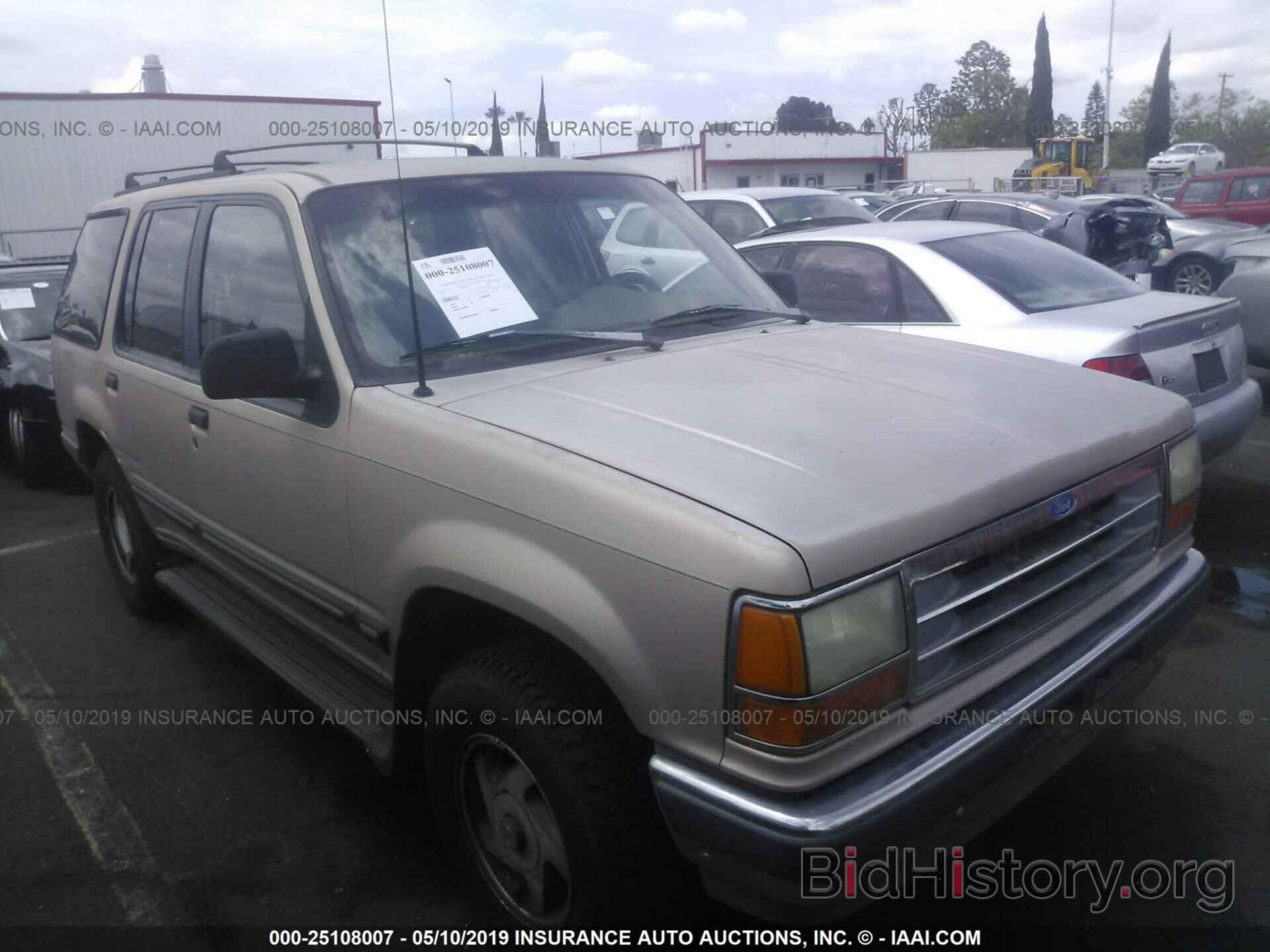 Photo 1FMDU34X5NUD00059 - FORD EXPLORER 1992