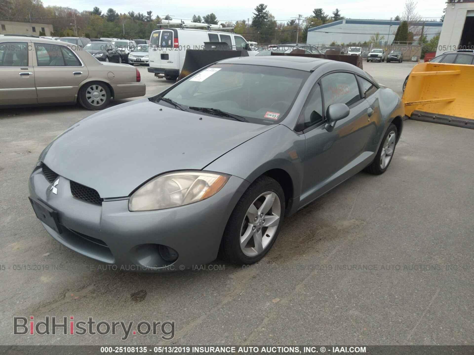 2007 MITSUBISHI ECLIPSE - VIN: 4A3AK24F67E013970 - Фото 2