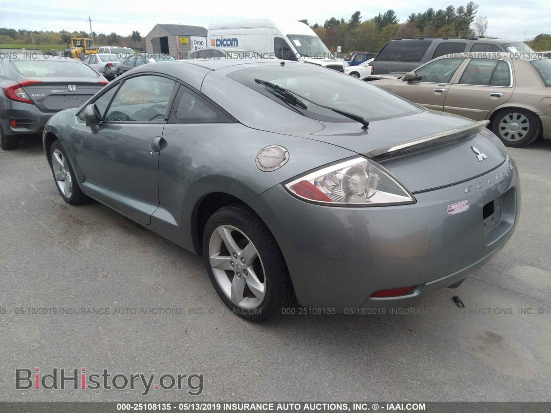 2007 MITSUBISHI ECLIPSE - VIN: 4A3AK24F67E013970 - Фото 3