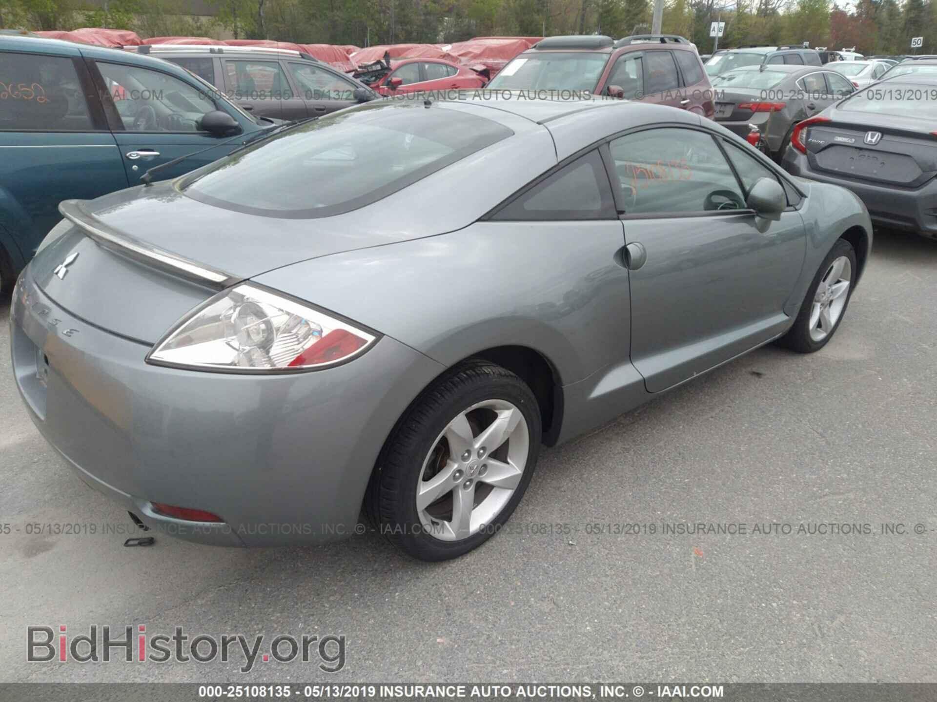 2007 MITSUBISHI ECLIPSE - VIN: 4A3AK24F67E013970 - Фото 4