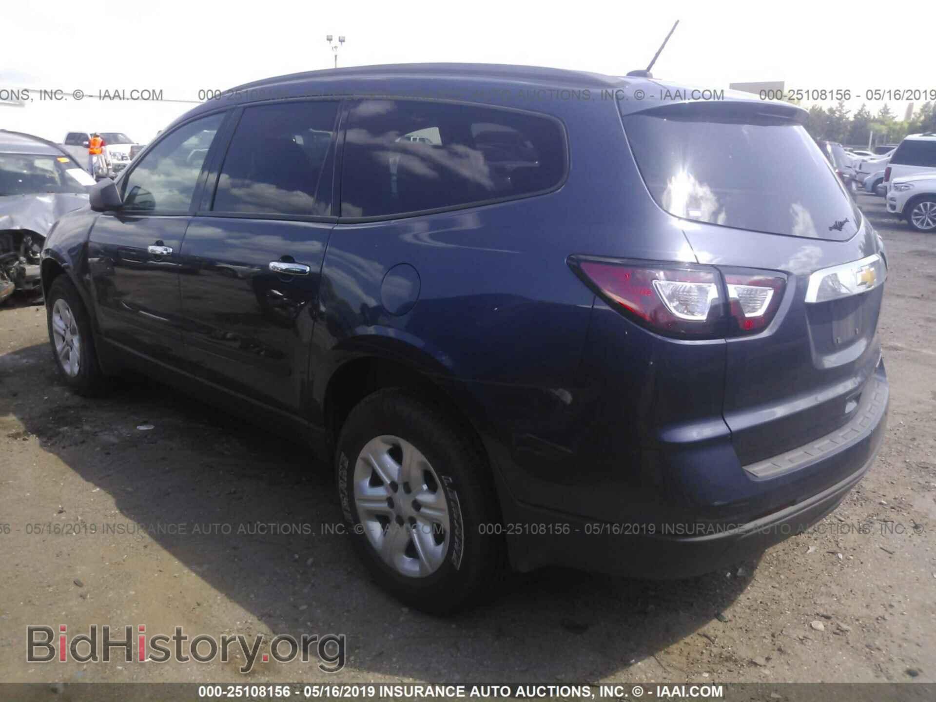 2013 CHEVROLET TRAVERSE - VIN: 1GNKRFED0DJ267045 - Фото 3