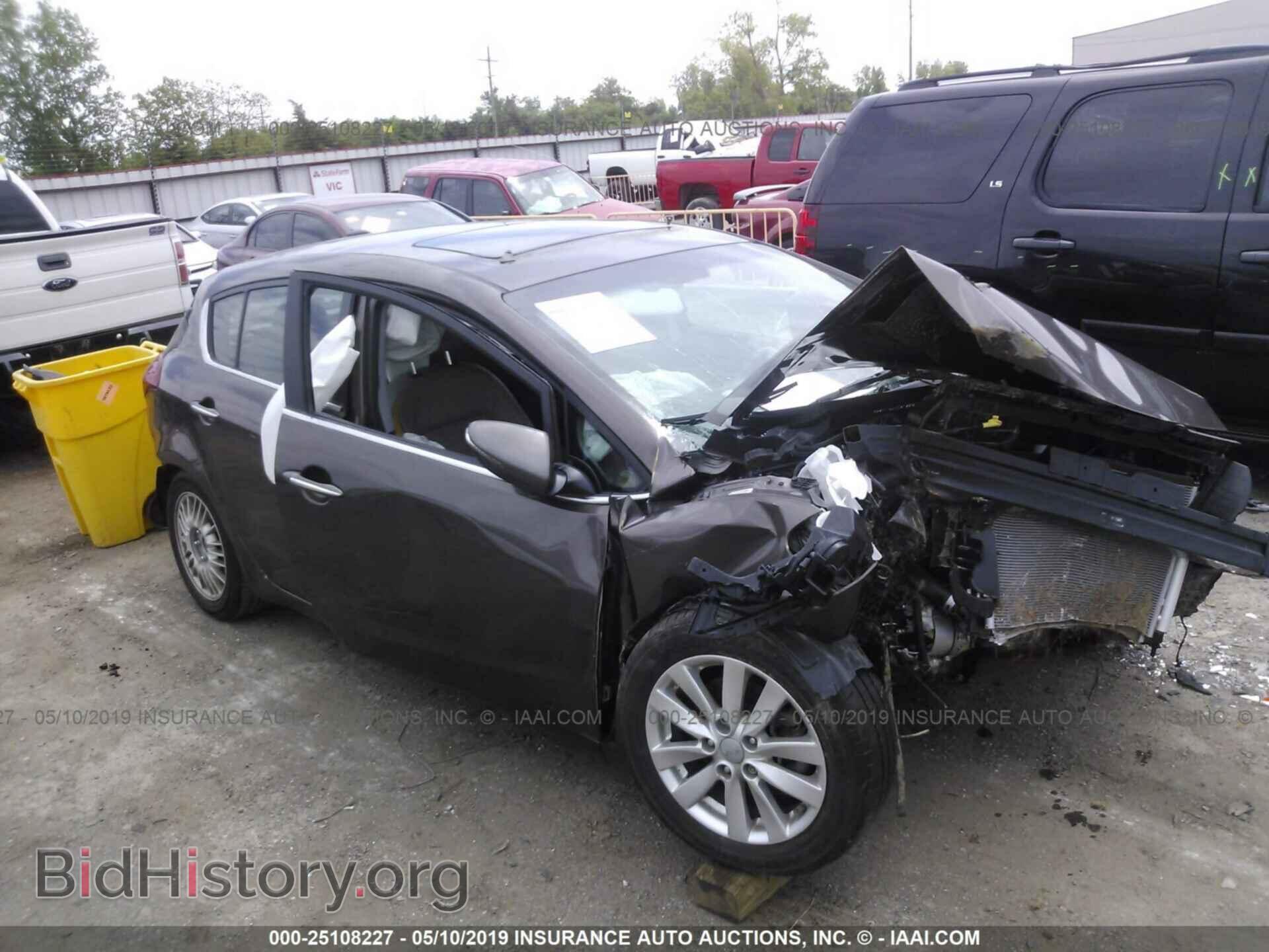 Фотография KNAFX5A80F5319902 - KIA FORTE 2015