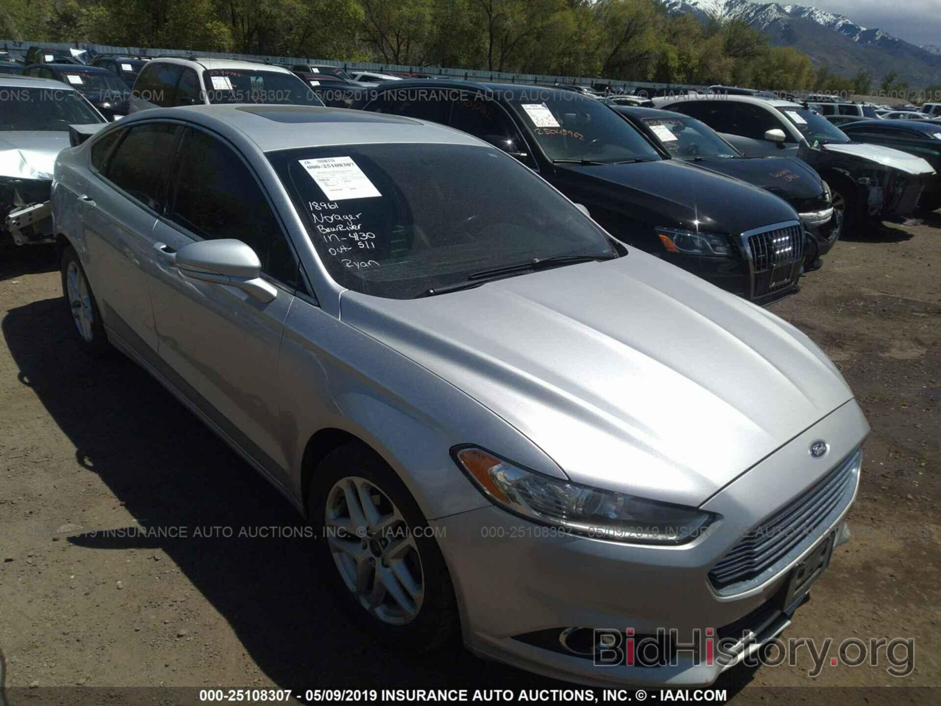 Photo 3FA6P0HRXDR348652 - FORD FUSION 2013