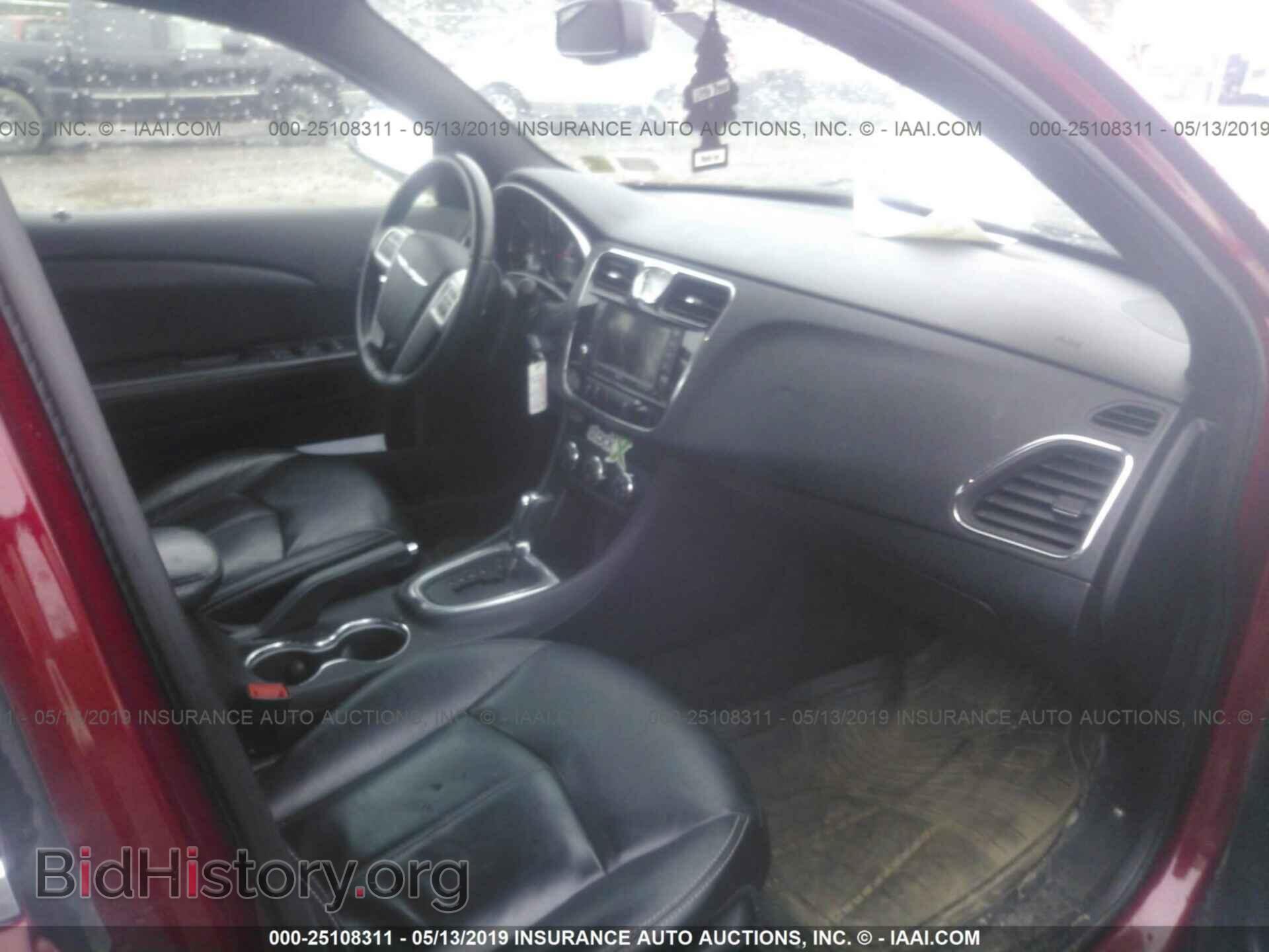 2012 CHRYSLER 200 - VIN: 1C3CCBCG8CN125820 - Фото 5