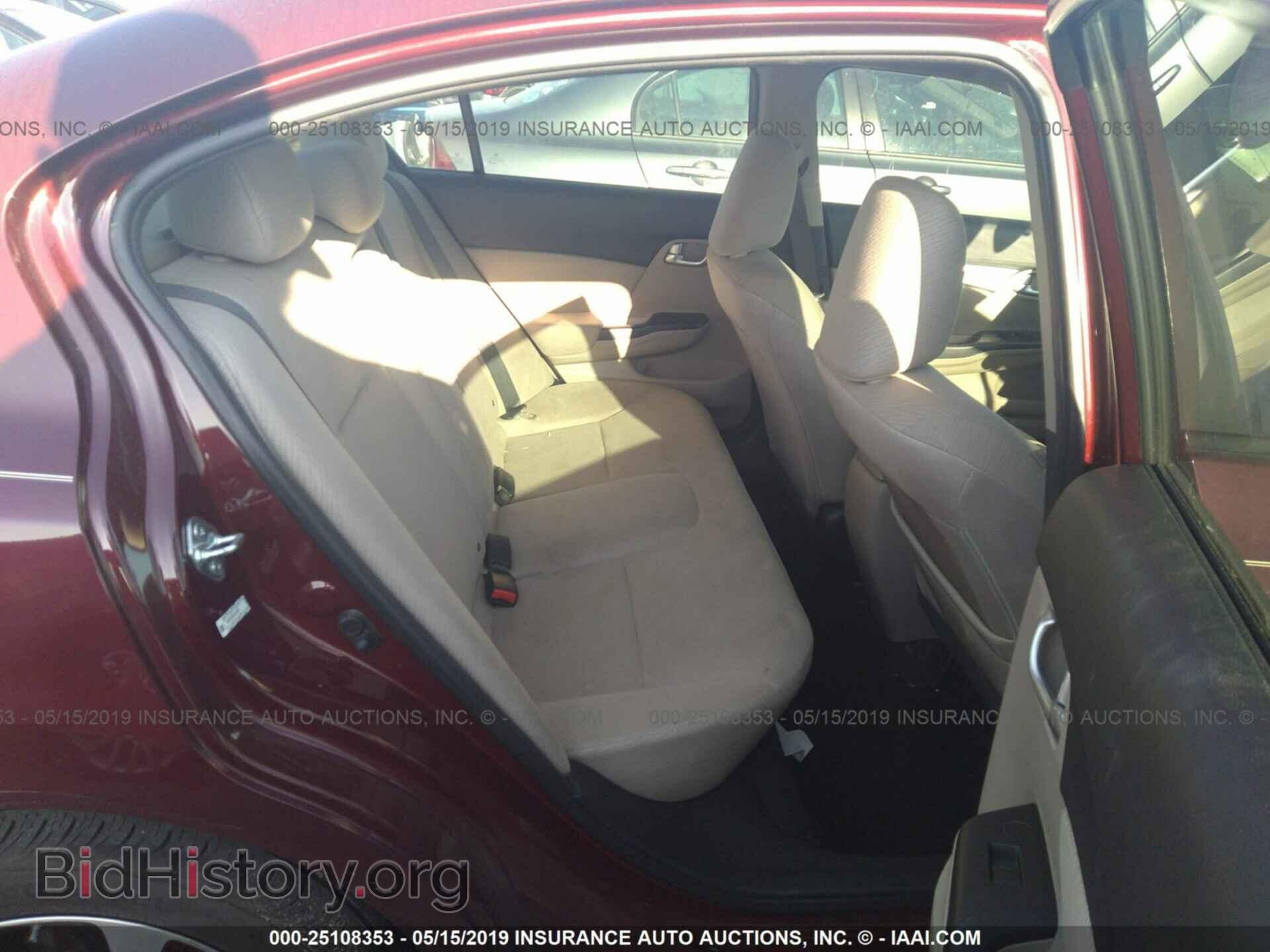 2013 HONDA CIVIC - VIN: 2HGFB2F88DH538672 - Фото 8