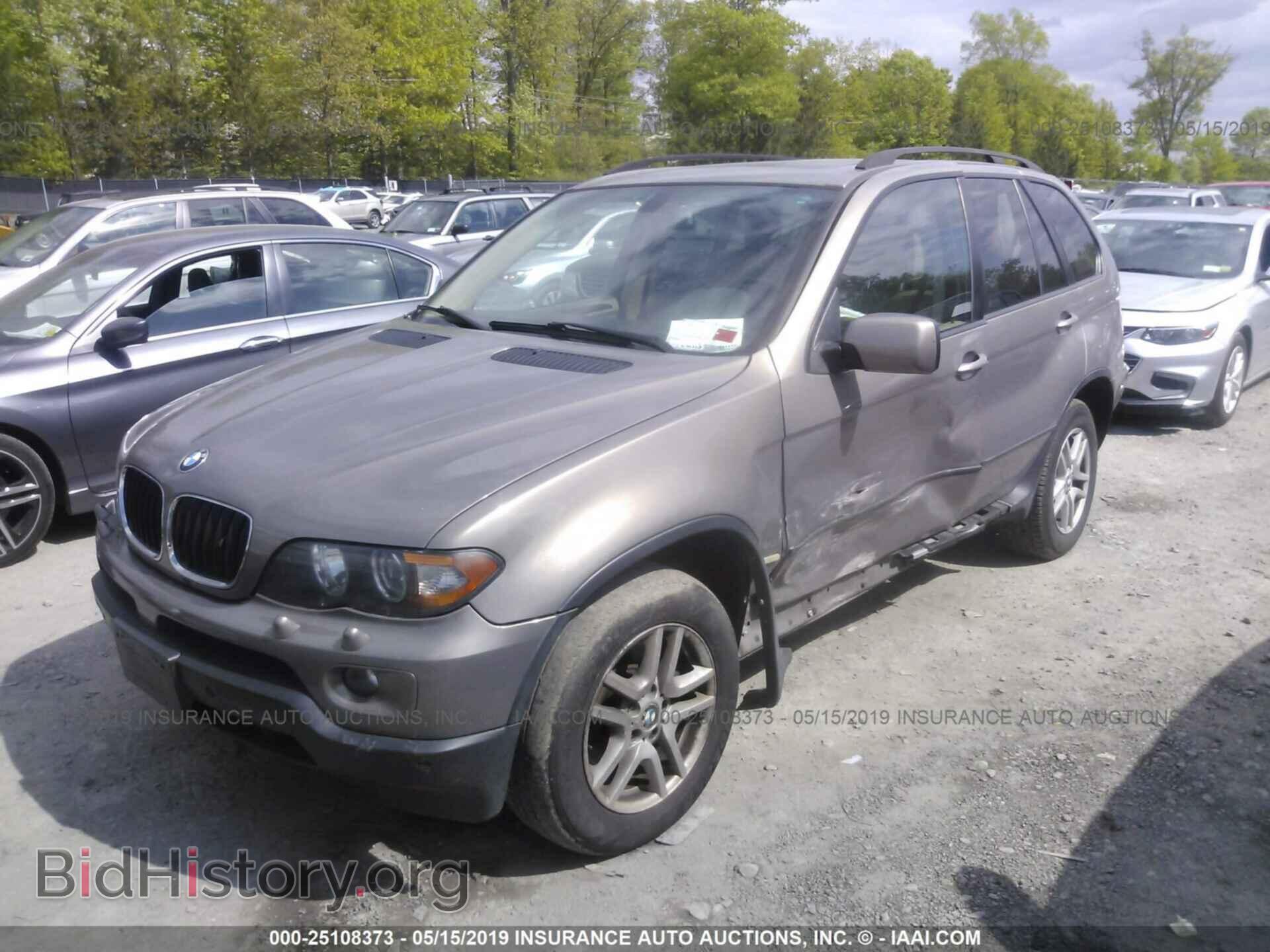 2006 BMW X5 - VIN: 5UXFA13506LY47580 - Фото 2