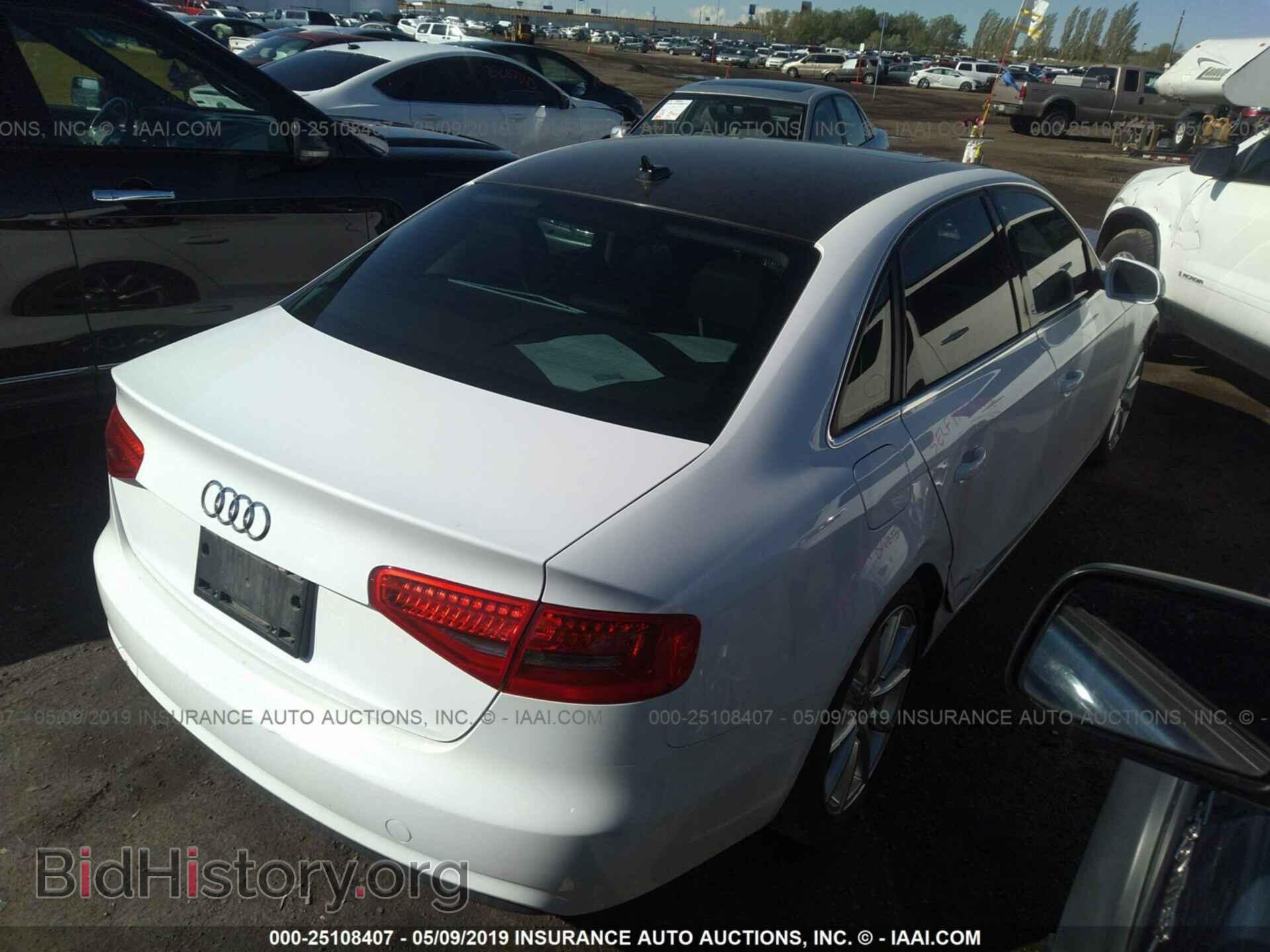 2013 AUDI A4 - VIN: WAUBFAFL8DN005886 - Фото 4
