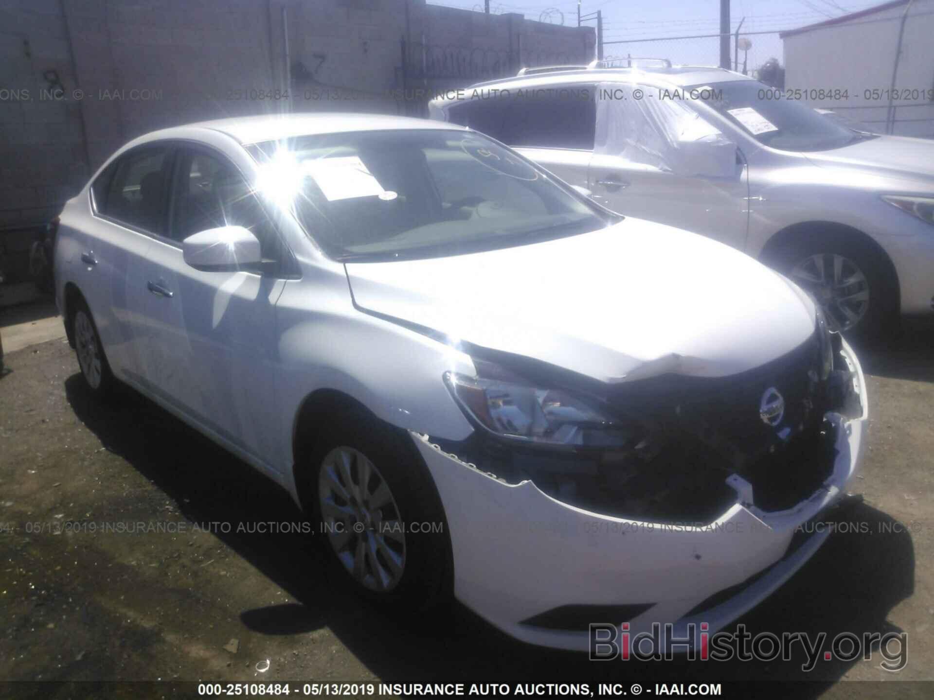 Photo 3N1AB7APXGY226455 - NISSAN SENTRA 2016