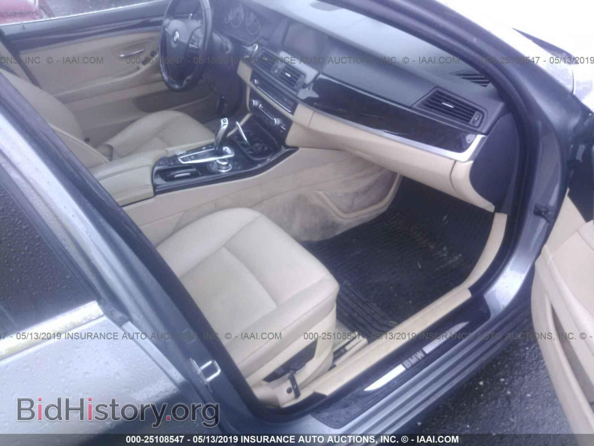 2012 BMW 528 - VIN: WBAXH5C50CDW02919 - Фото 5
