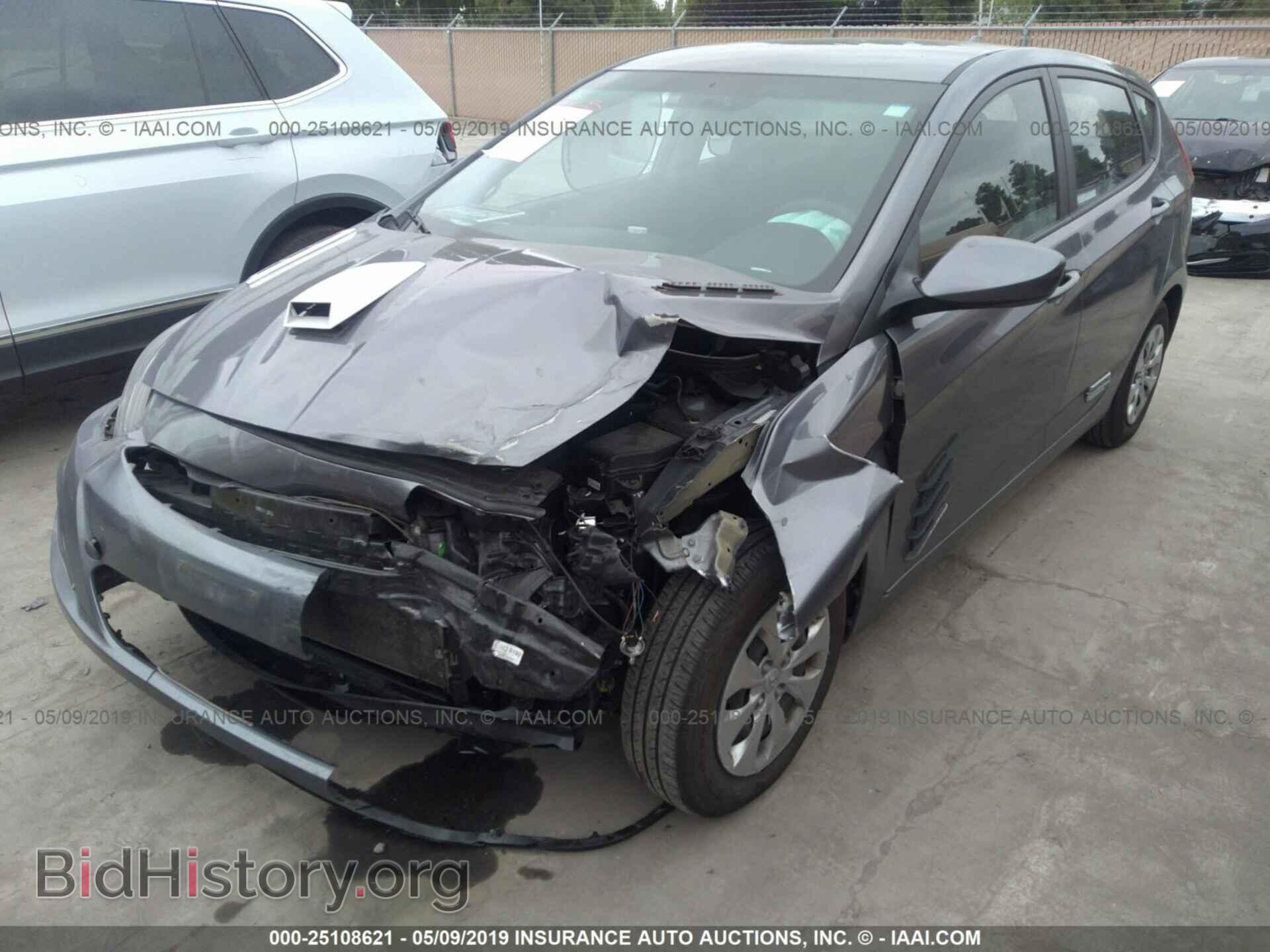 2016 HYUNDAI ACCENT - VIN: KMHCT5AE9GU267552 - Фото 2