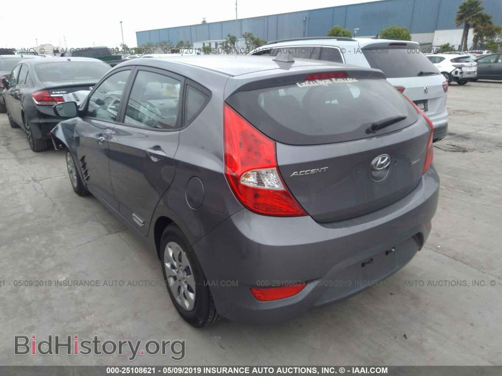2016 HYUNDAI ACCENT - VIN: KMHCT5AE9GU267552 - Фото 3