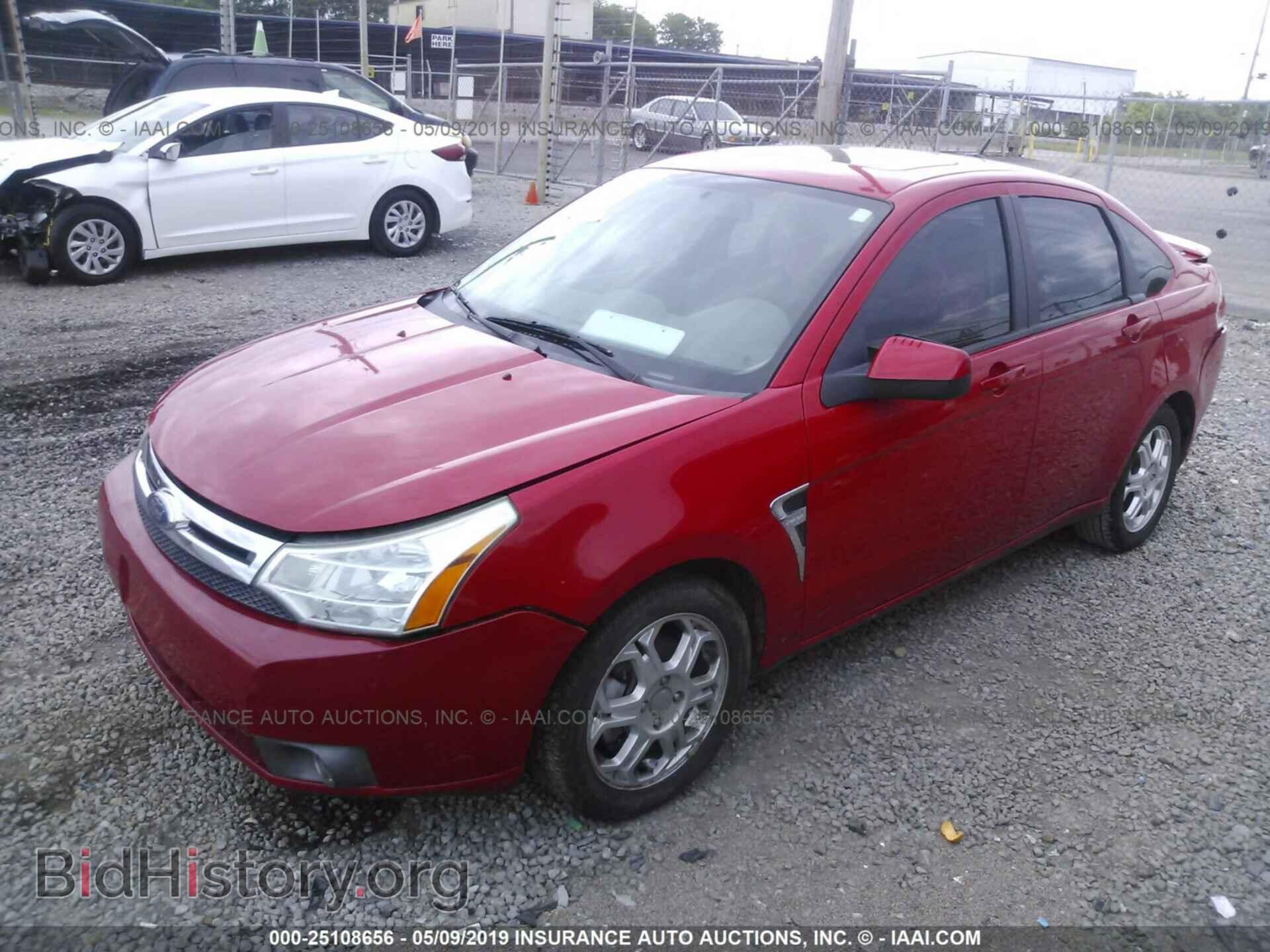 2008 FORD FOCUS - VIN: 1FAHP35N68W177204 - Фото 2