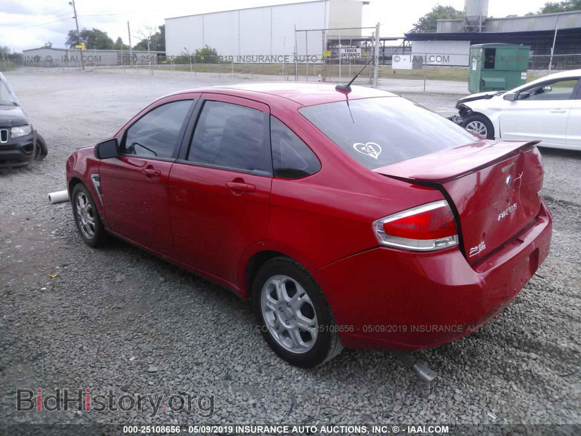 2008 FORD FOCUS - VIN: 1FAHP35N68W177204 - Фото 3
