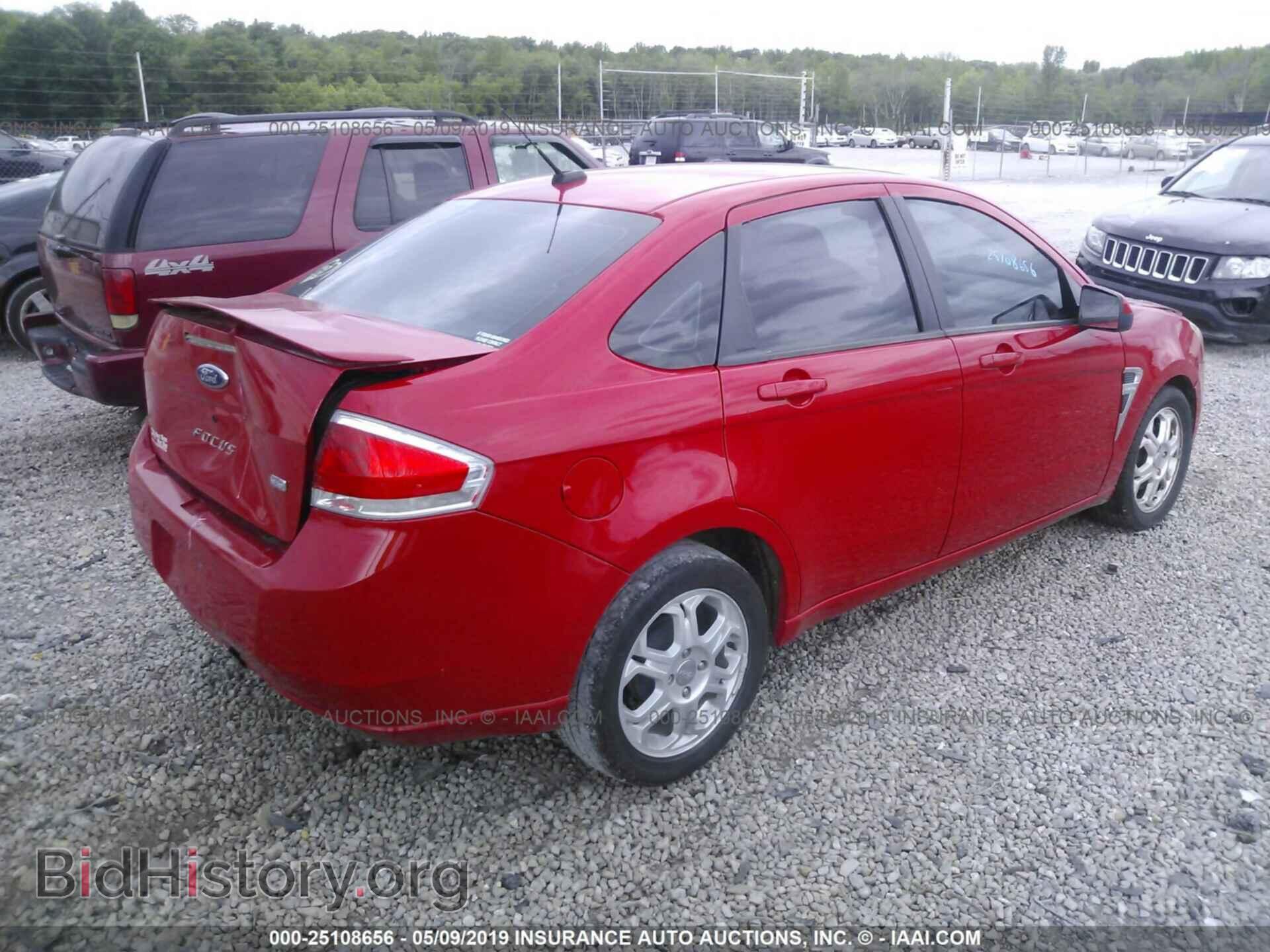 2008 FORD FOCUS - VIN: 1FAHP35N68W177204 - Фото 4