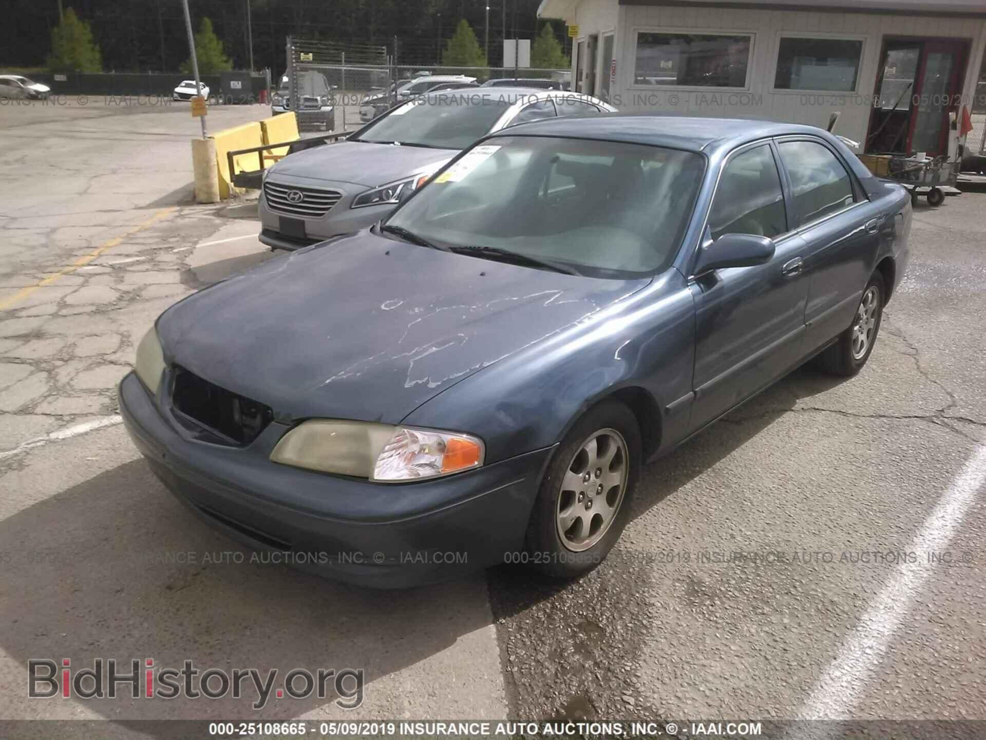 2002 MAZDA 626 - VIN: 1YVGF22C925306517 - Фото 2