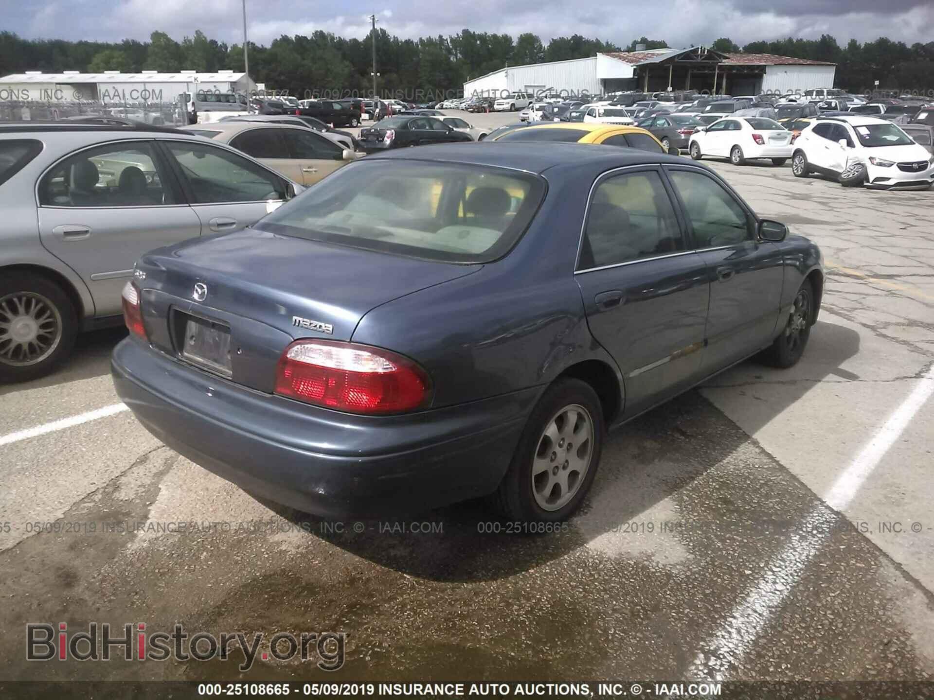 2002 MAZDA 626 - VIN: 1YVGF22C925306517 - Фото 4