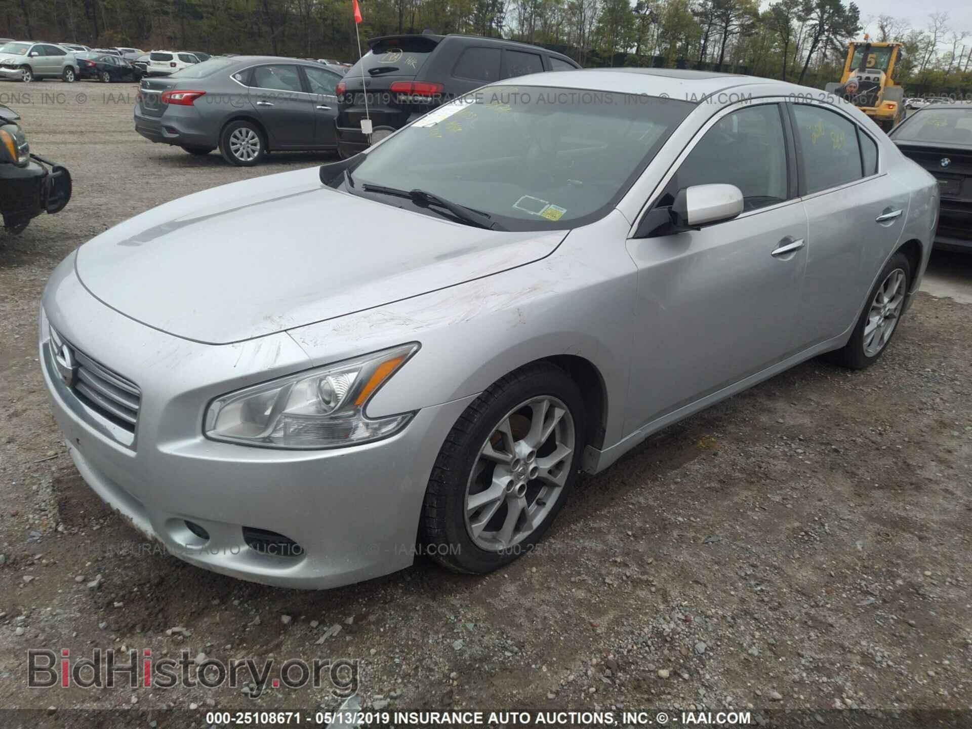 2014 NISSAN MAXIMA - VIN: 1N4AA5AP1EC495931 - Фото 2
