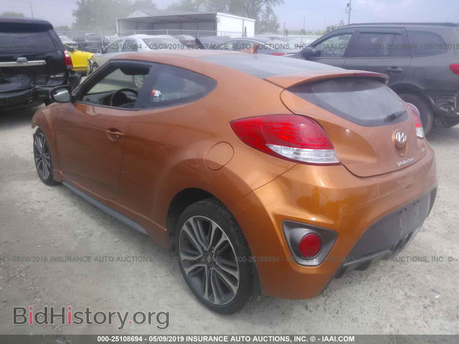 2016 HYUNDAI VELOSTER - VIN: KMHTC6AE0GU261645 - Фото 3