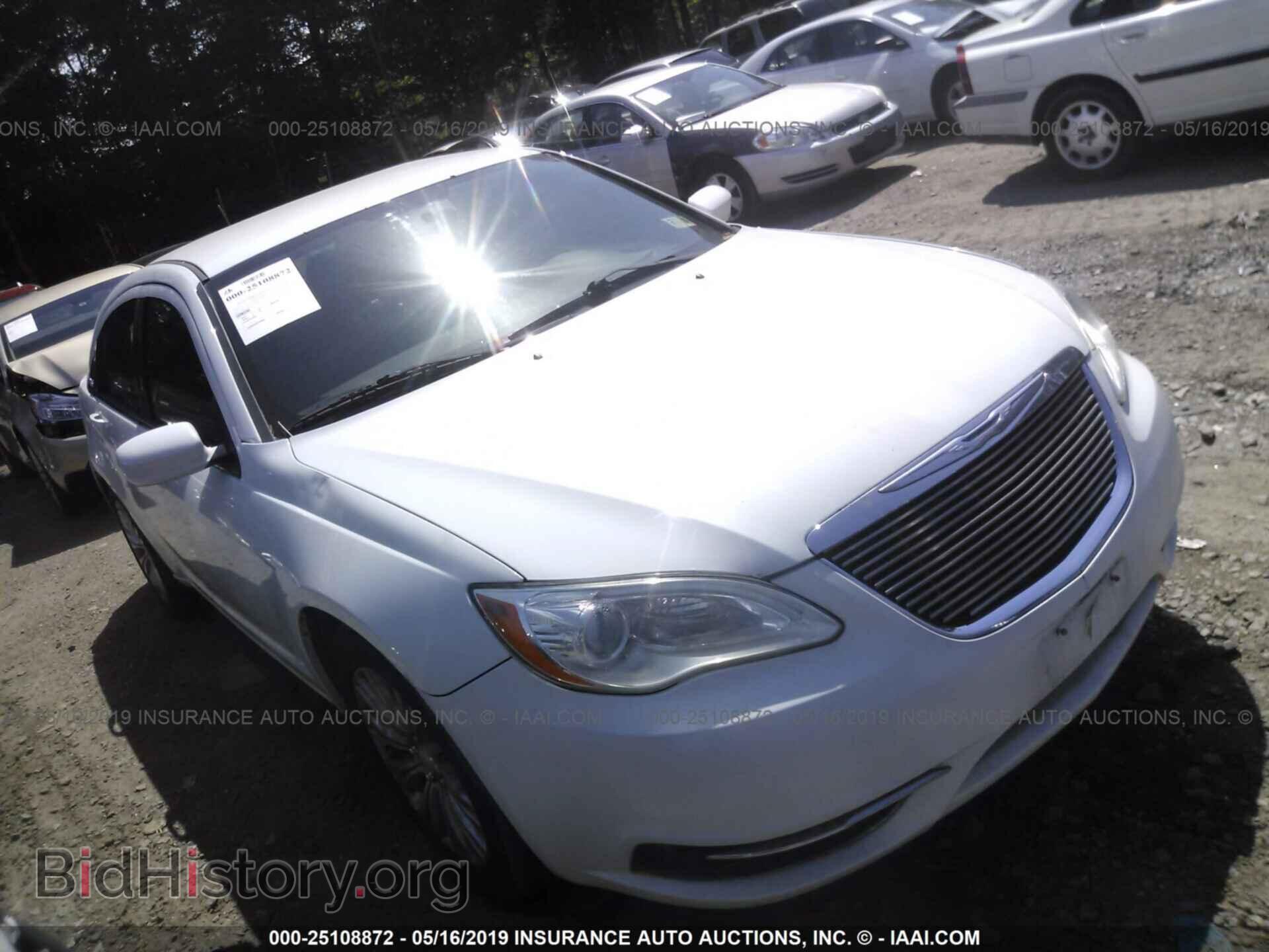 Фотография 1C3CCBAB9CN149826 - CHRYSLER 200 2012