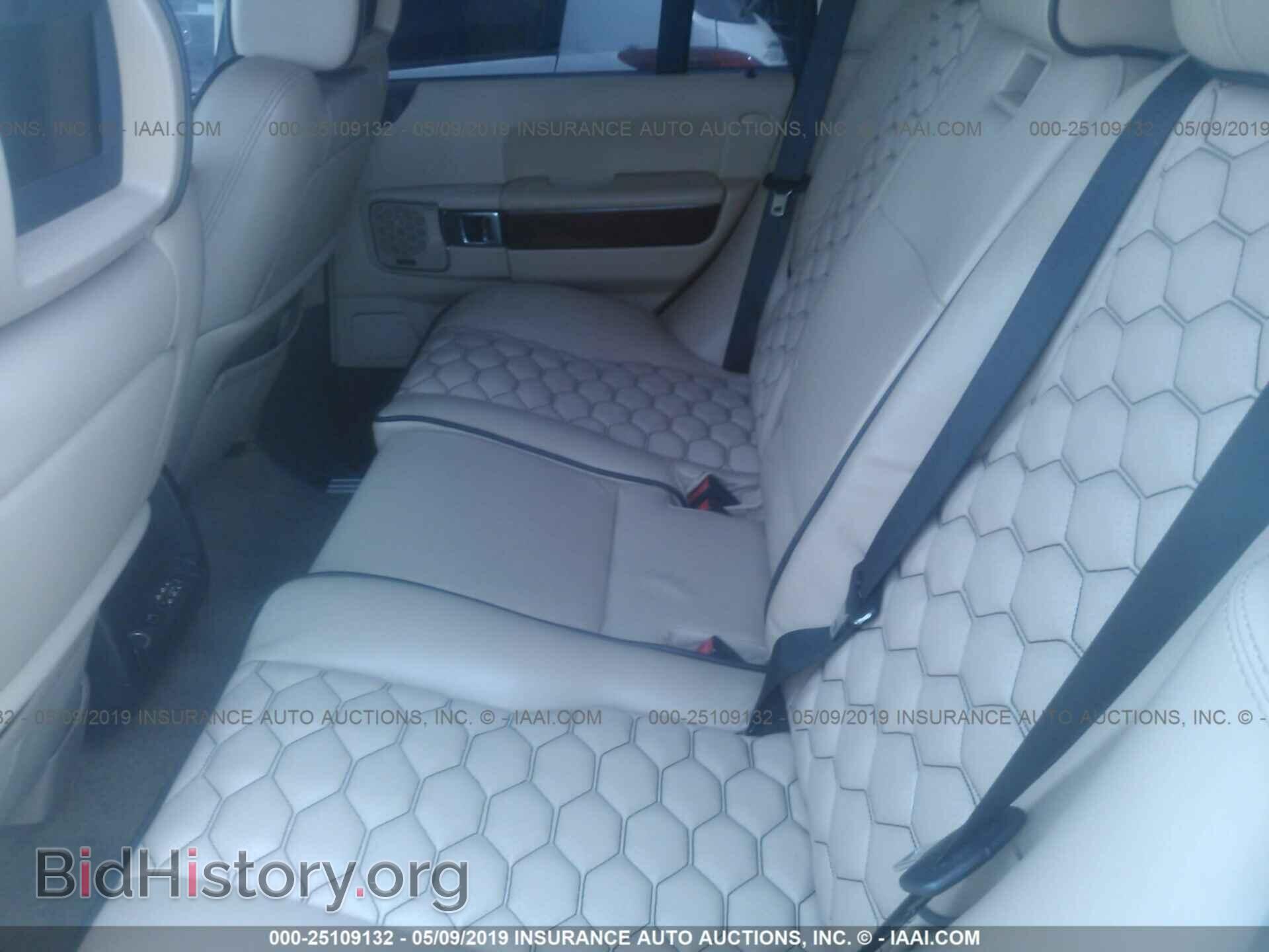 2011 LAND ROVER RANGE ROVER - VIN: SALMF1D43BA345404 - Фото 8