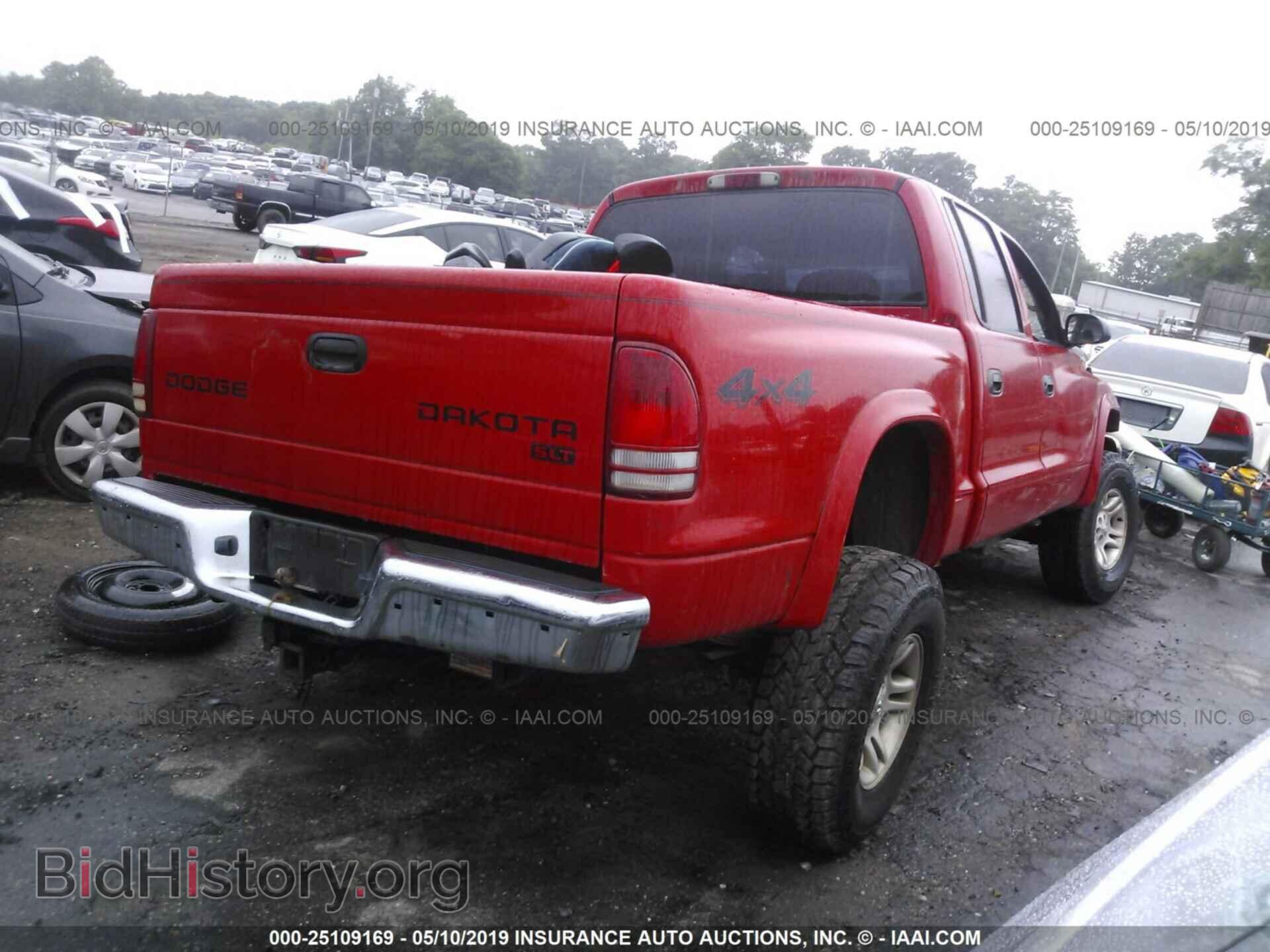 2004 DODGE DAKOTA - VIN: 1D7HG48N84S510120 - Фото 4