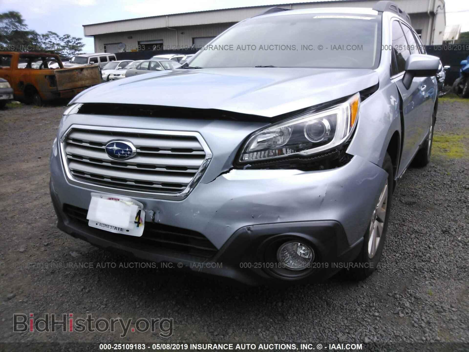 2017 SUBARU OUTBACK - VIN: 4S4BSACCXH3315425 - Фото 6