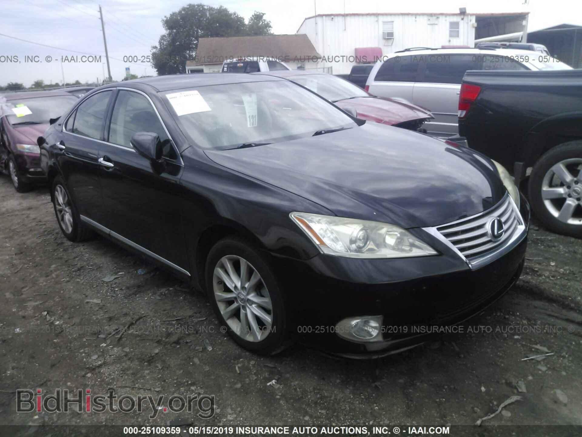 Photo JTHBK1EG8B2445199 - LEXUS ES 2011